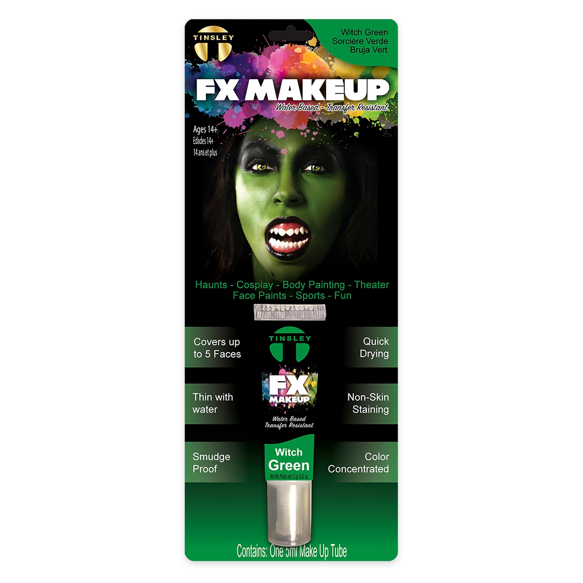 Witch Green Fx Makeup Costume Accessory