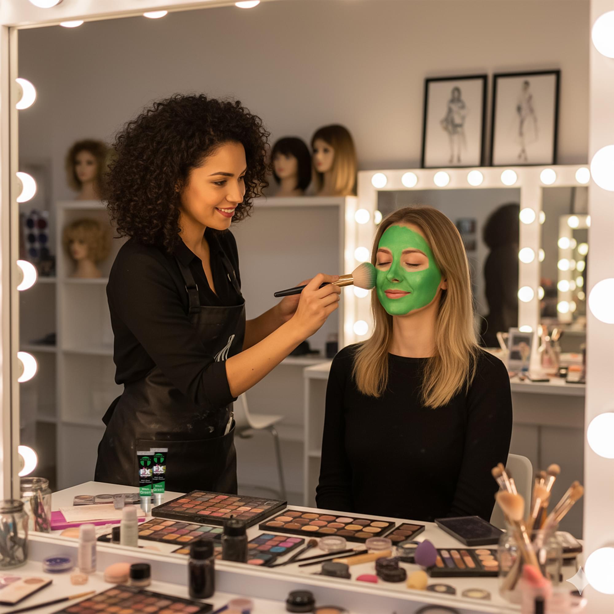 Witch Green Fx Makeup Costume Accessory