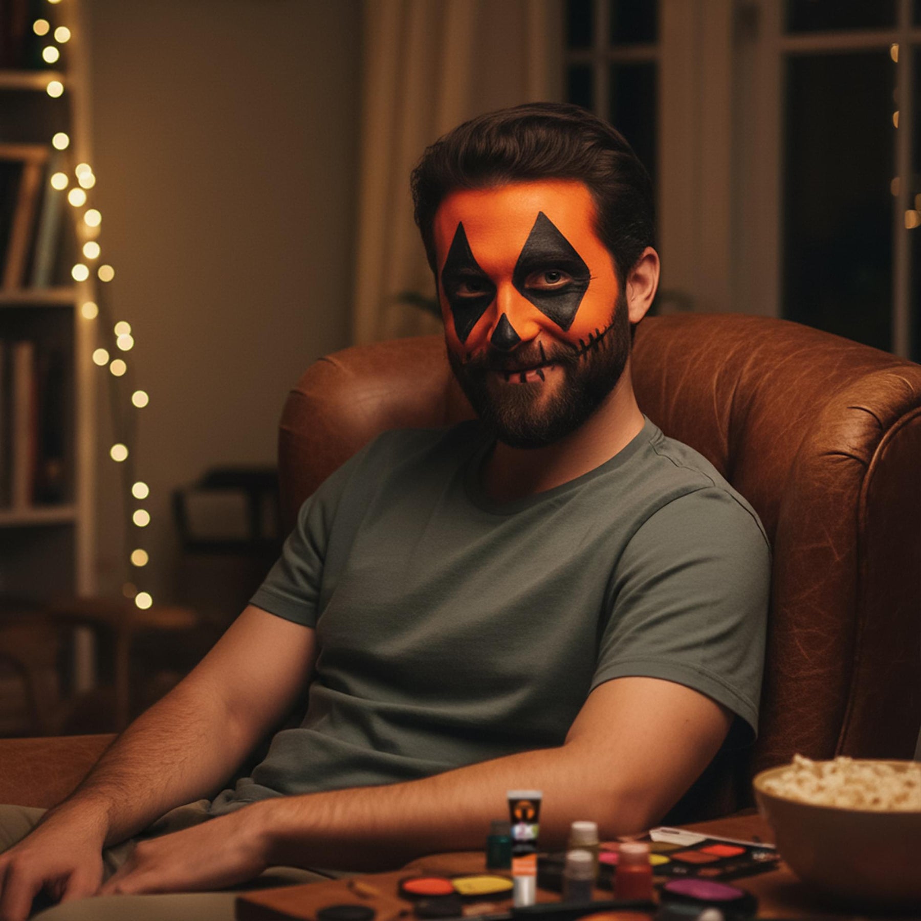 Pumpkin Orange Fx Makeup Costume Accessory