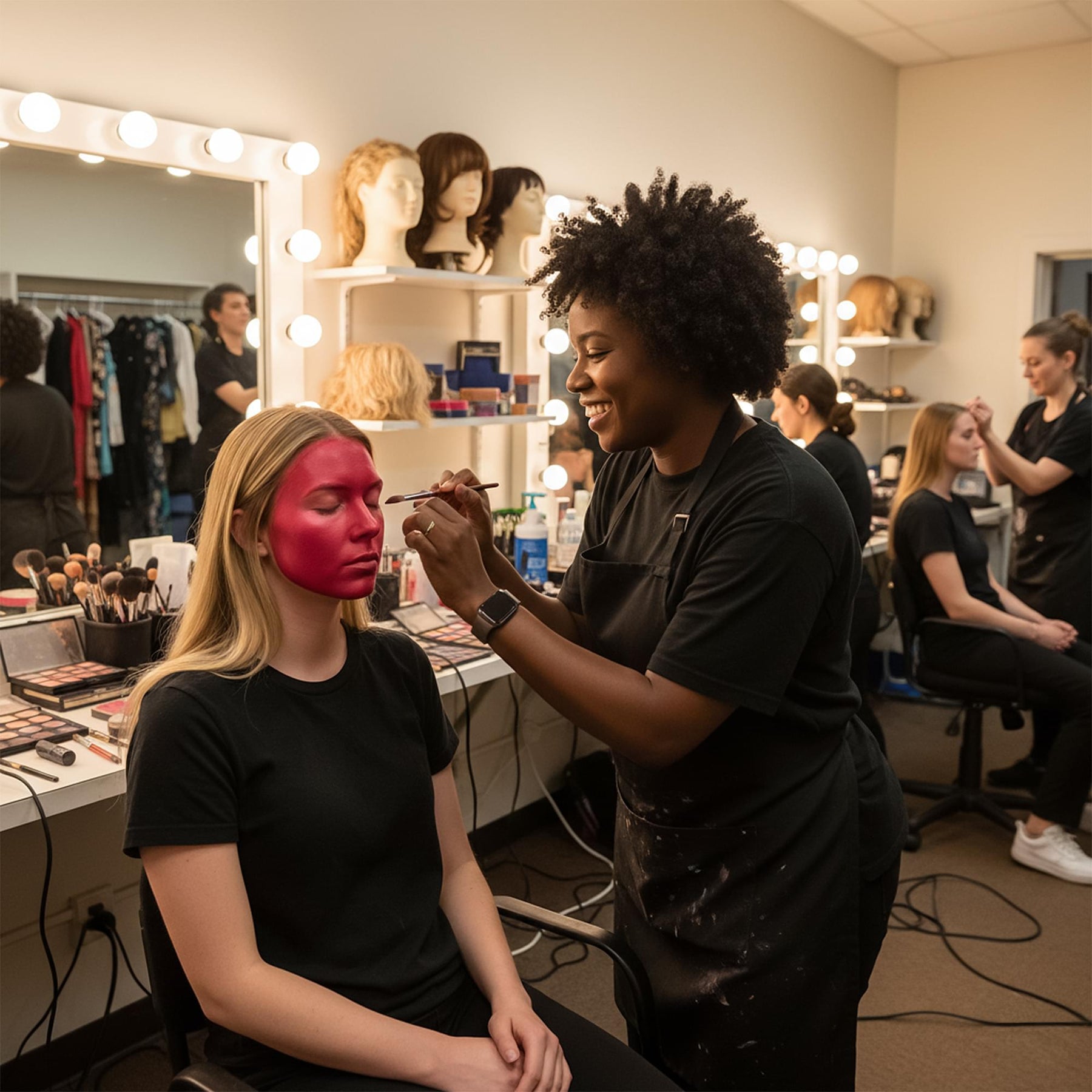 Angry Red Fx Makeup Costume Accessory