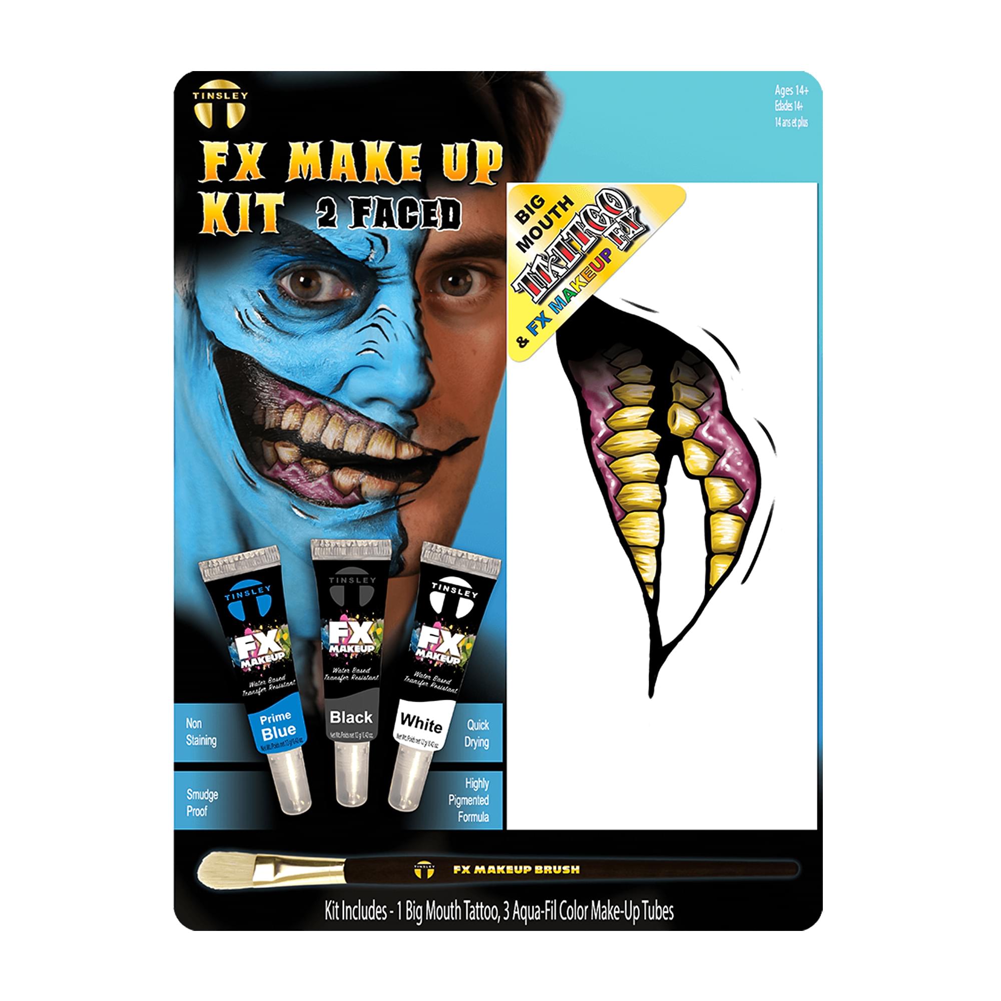 2 Faced Fx Makeup Kit Costume Accessory