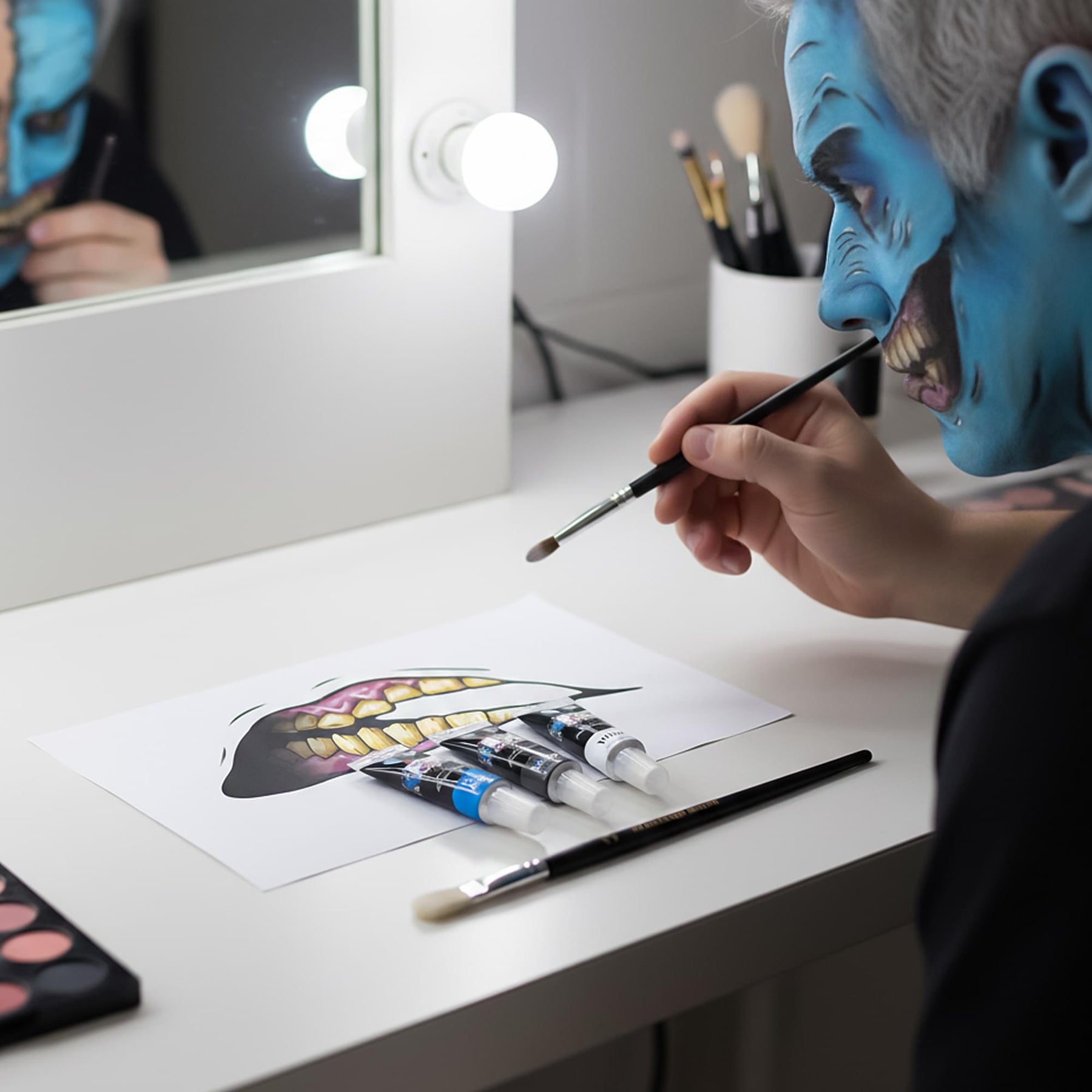 2 Faced Fx Makeup Kit Costume Accessory