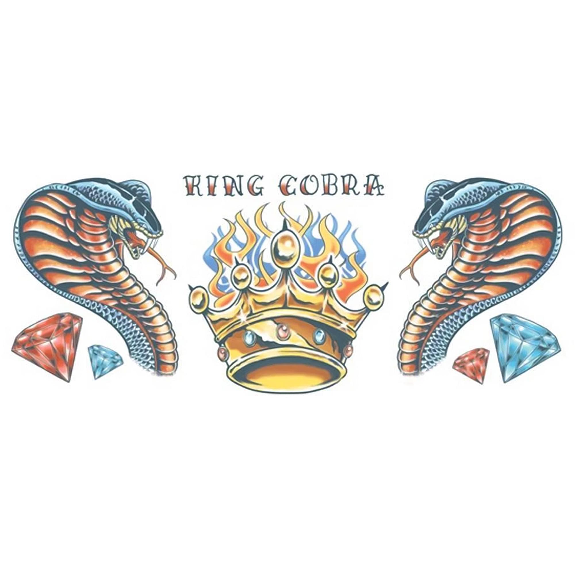 Cobra Neck Tattoo Fx Costume Accessory