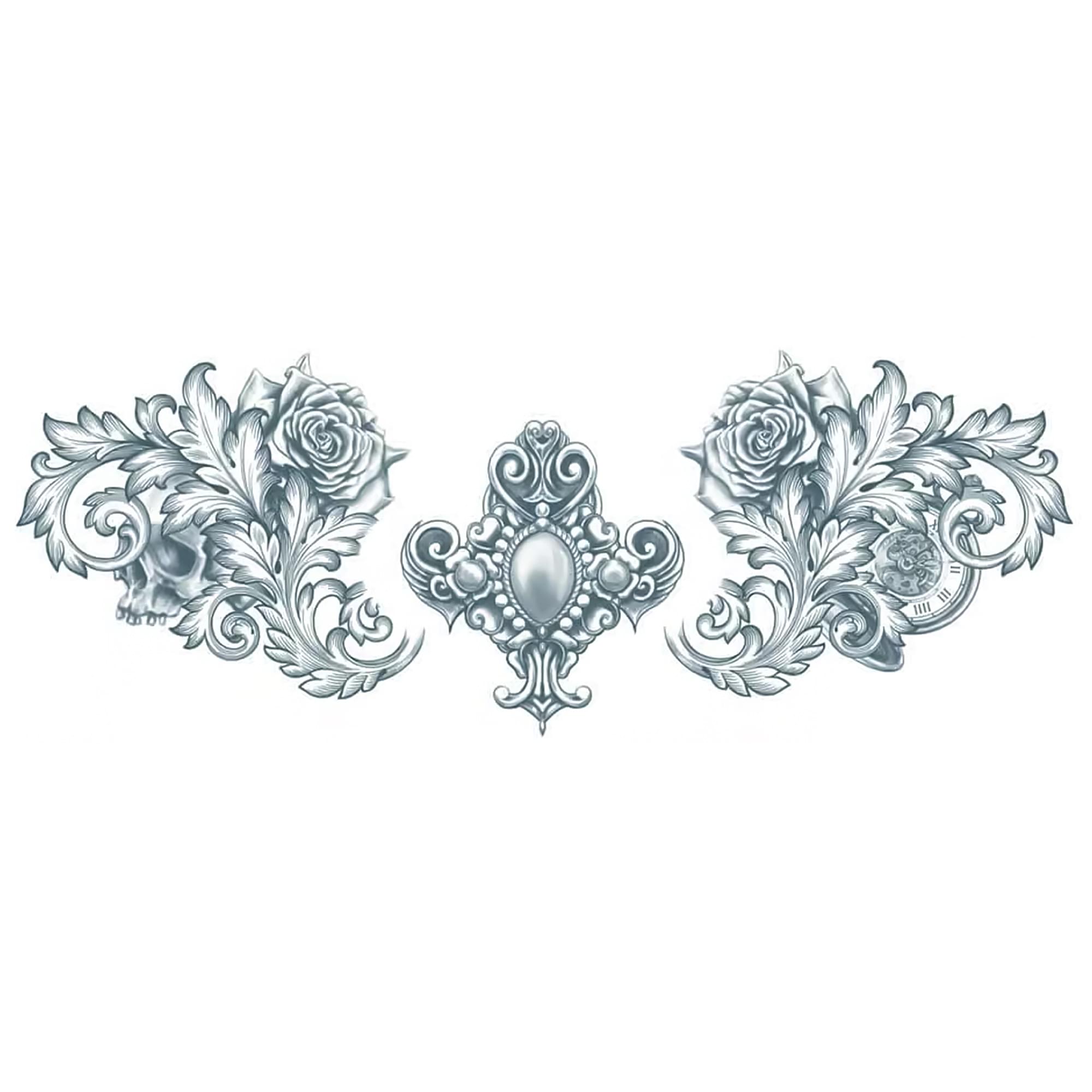 Posh Neck Tattoo Fx Costume Accessory