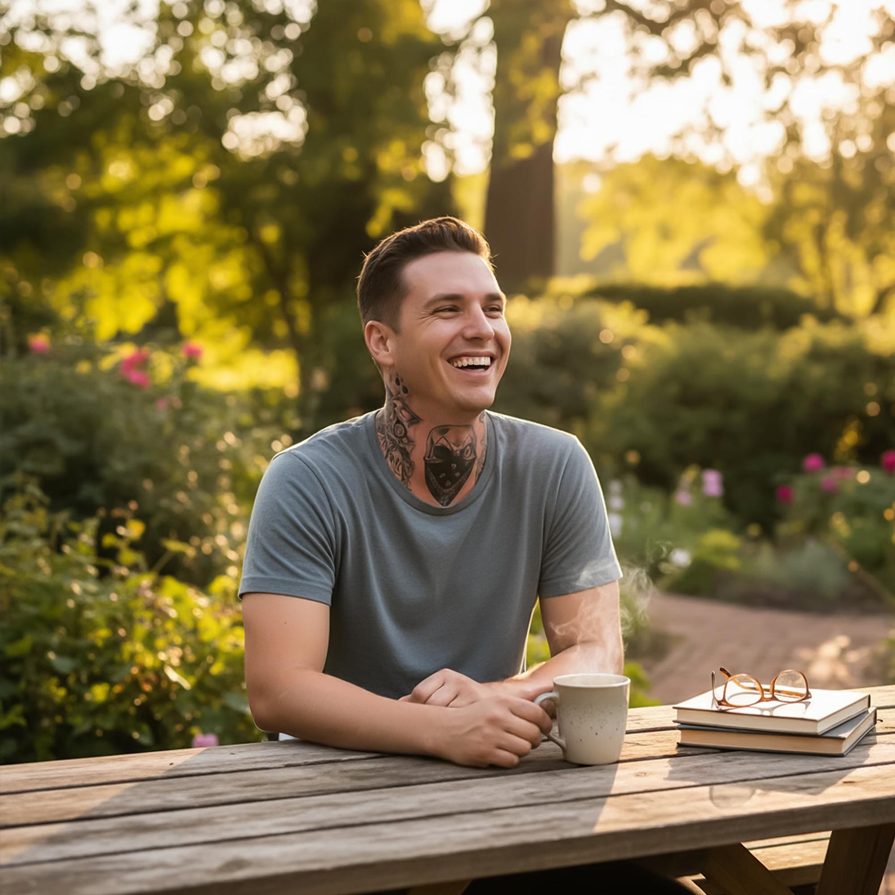 Vandal Neck Tattoo Fx Costume Accessory