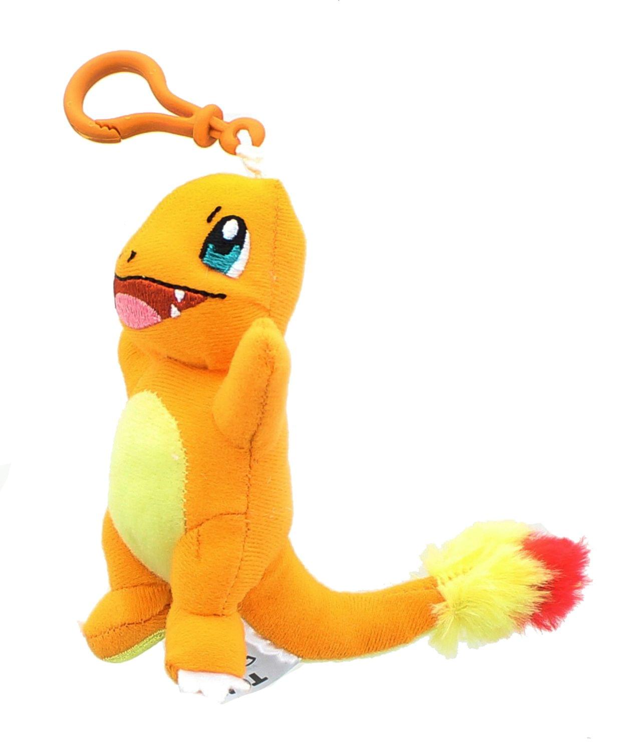 Pokemon 3 Inch Plush Clip On - Charmander