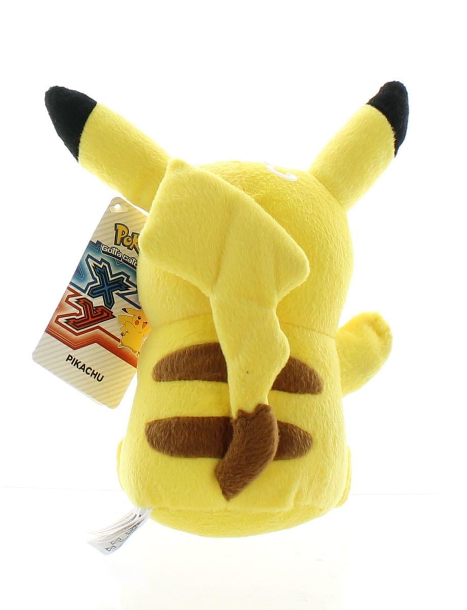Pokemon XY 8" Plush Pikachu Open Mouth Arm Up