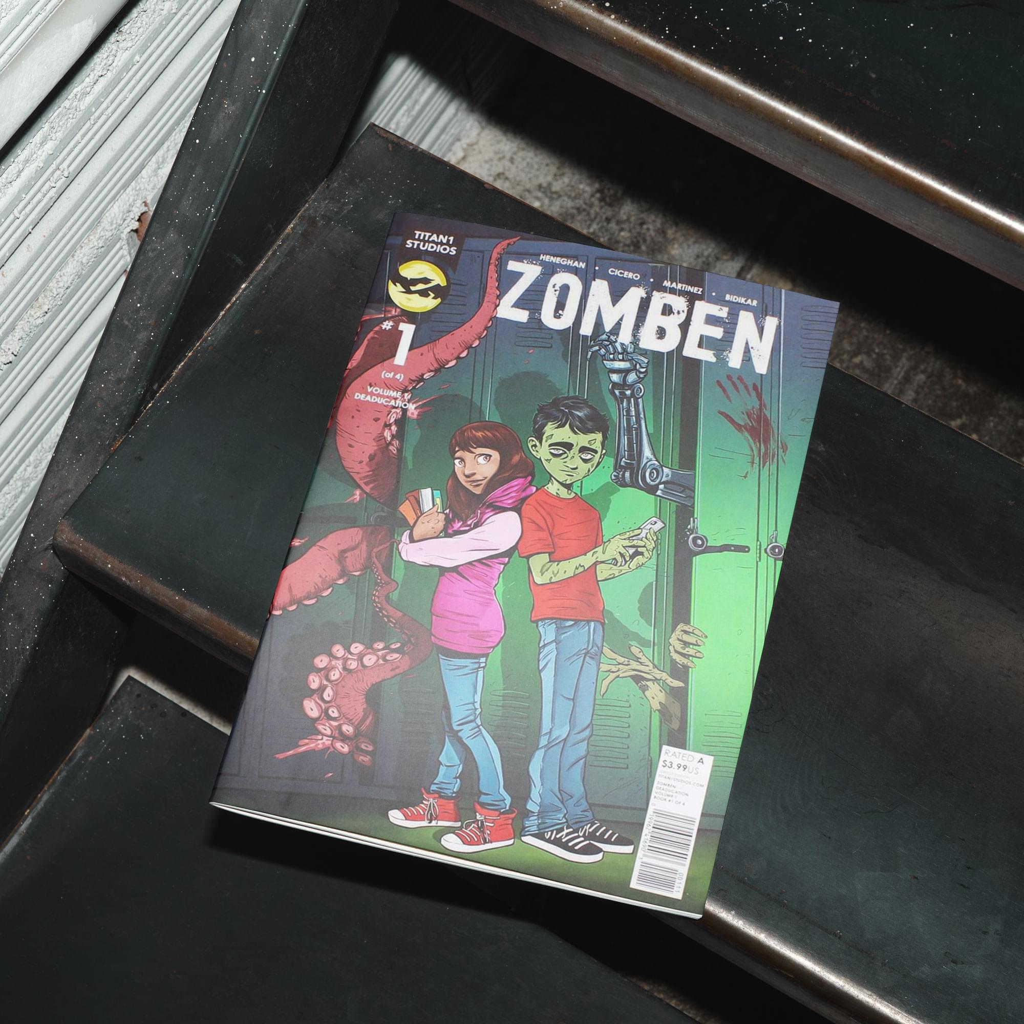 Zomben #1 Comic Book