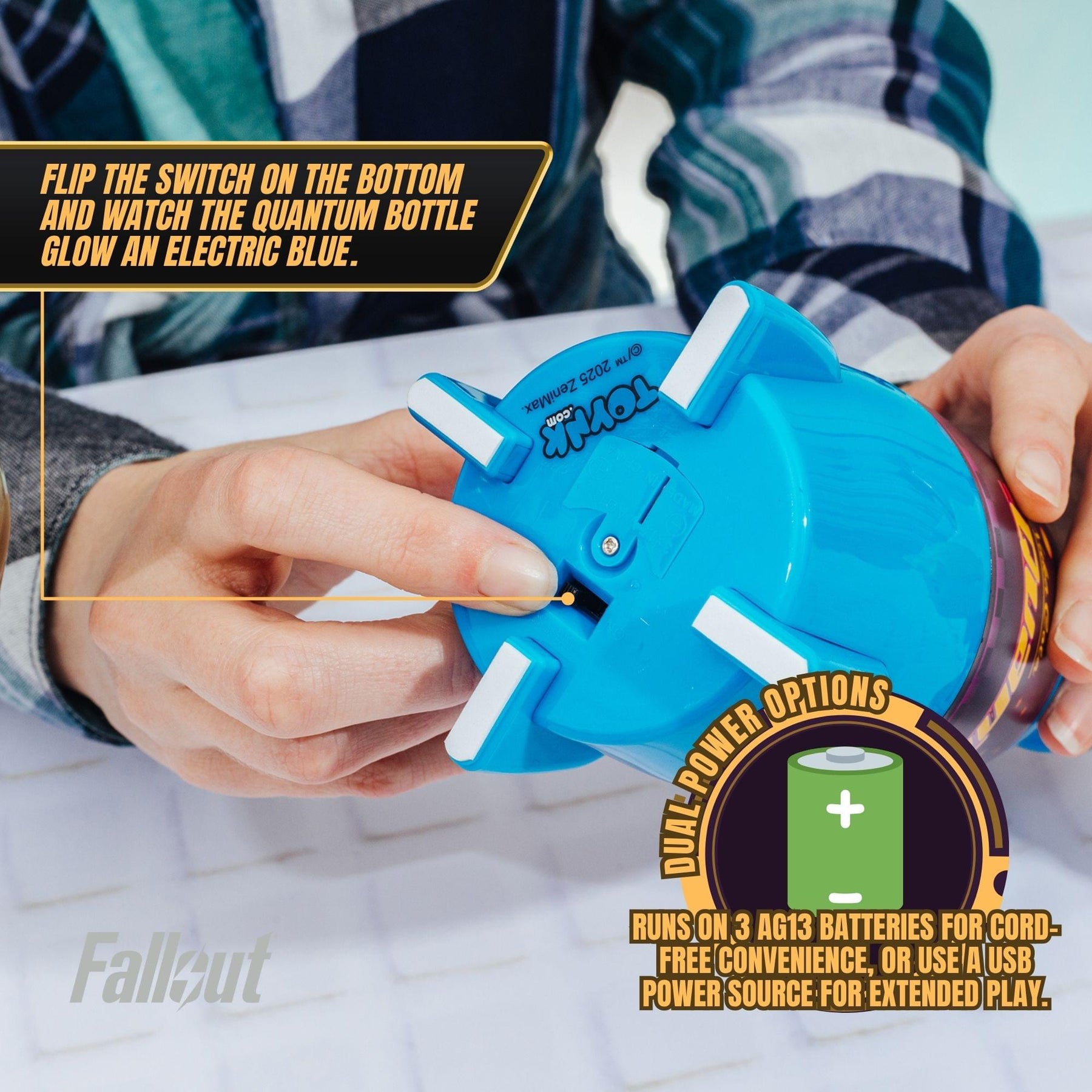 Fallout Nuka-Cola Quantum Bottle 9-Inch Mood Light