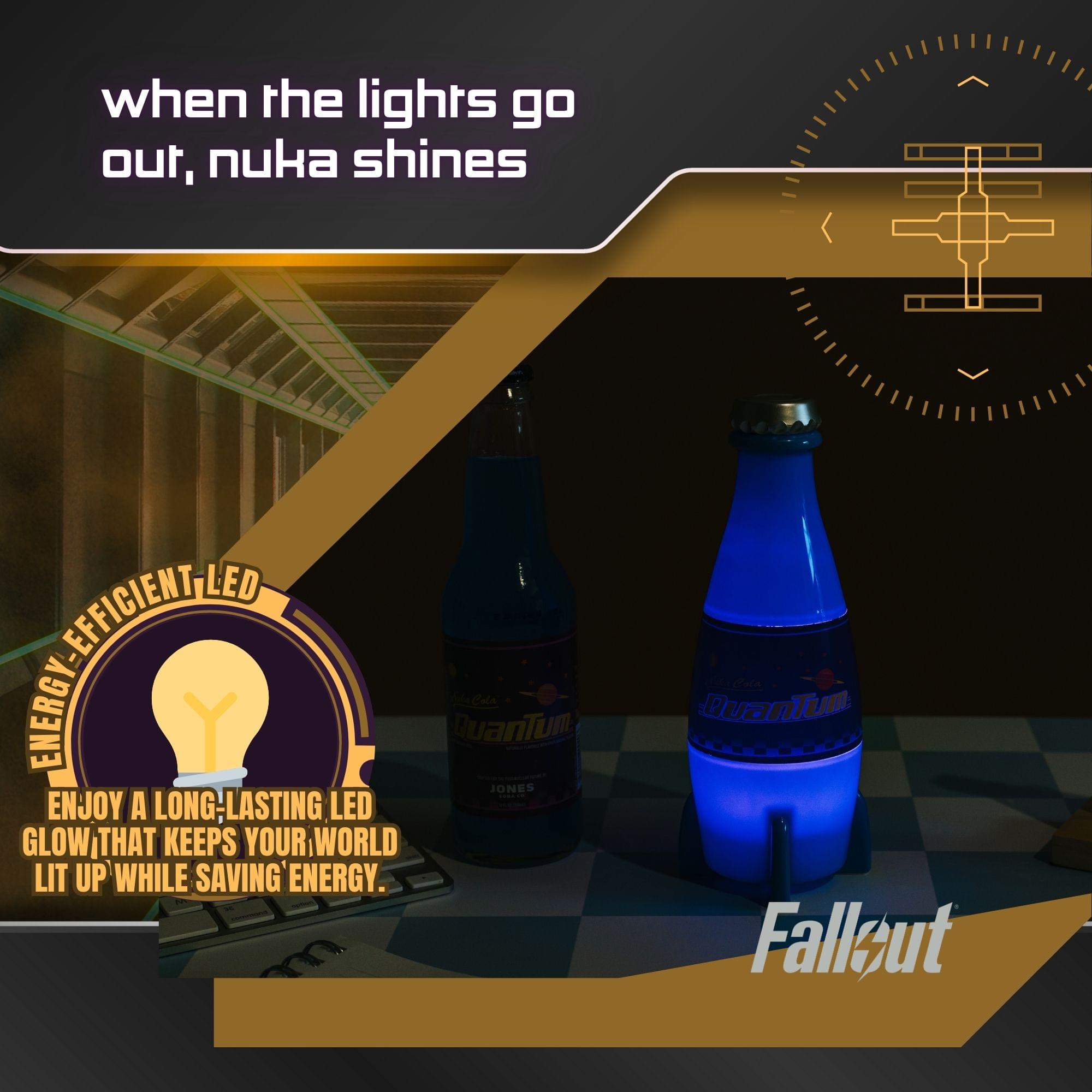 Fallout Nuka-Cola Quantum Bottle 9-Inch Mood Light