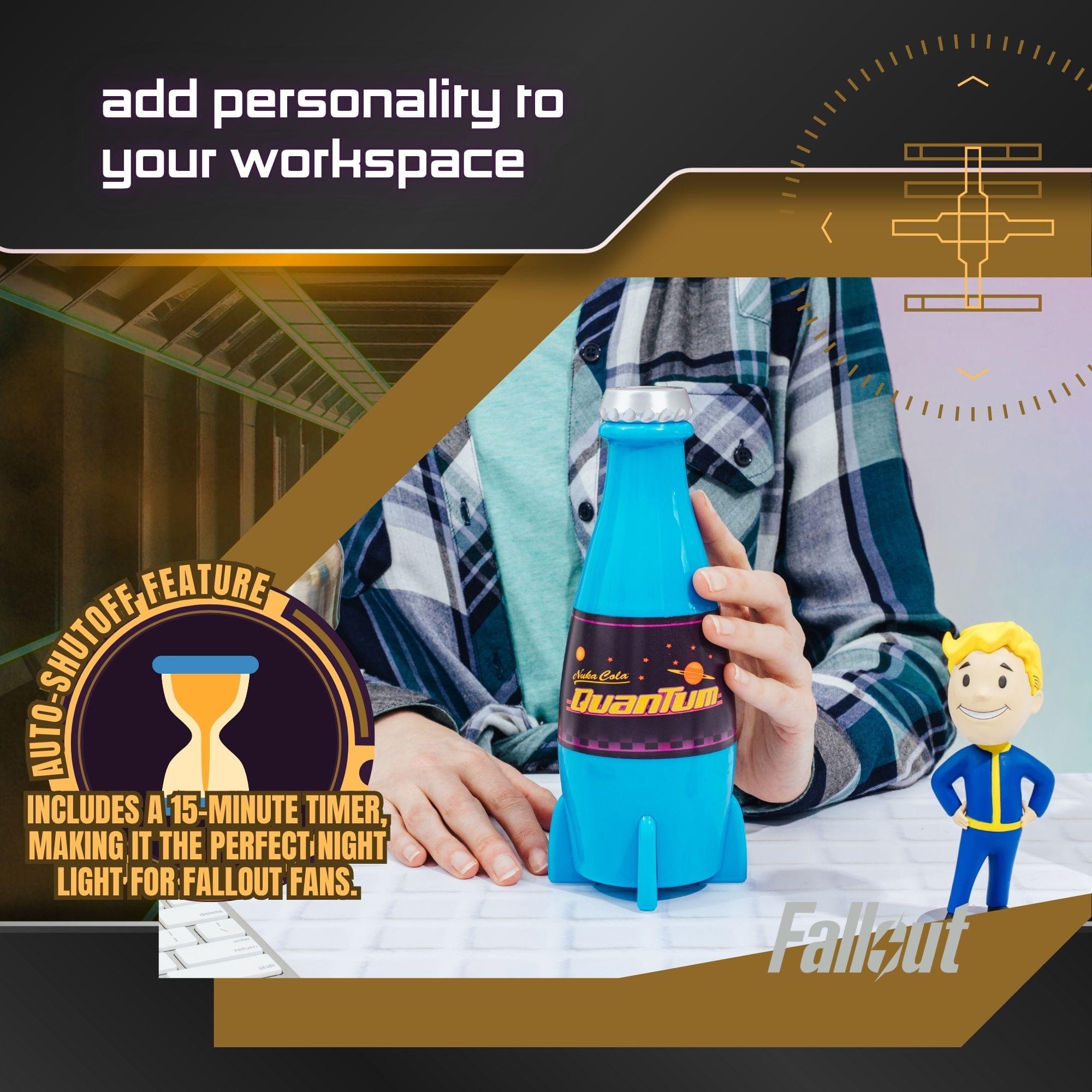 Fallout Nuka-Cola Quantum Bottle 9-Inch Mood Light