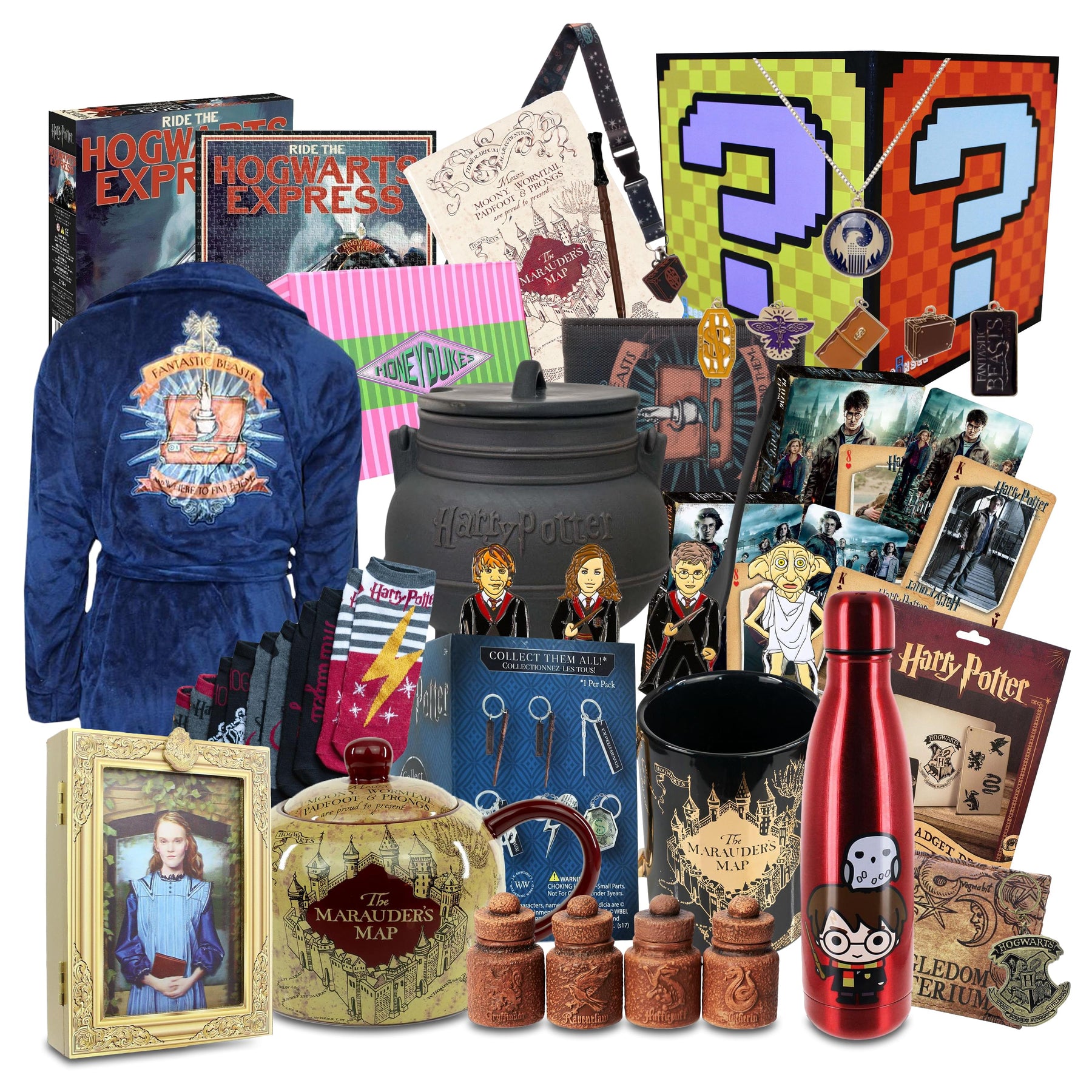 Harry Potter SuperLoot Mystery Gift Box | $325+ Value | 18 Fun Items!