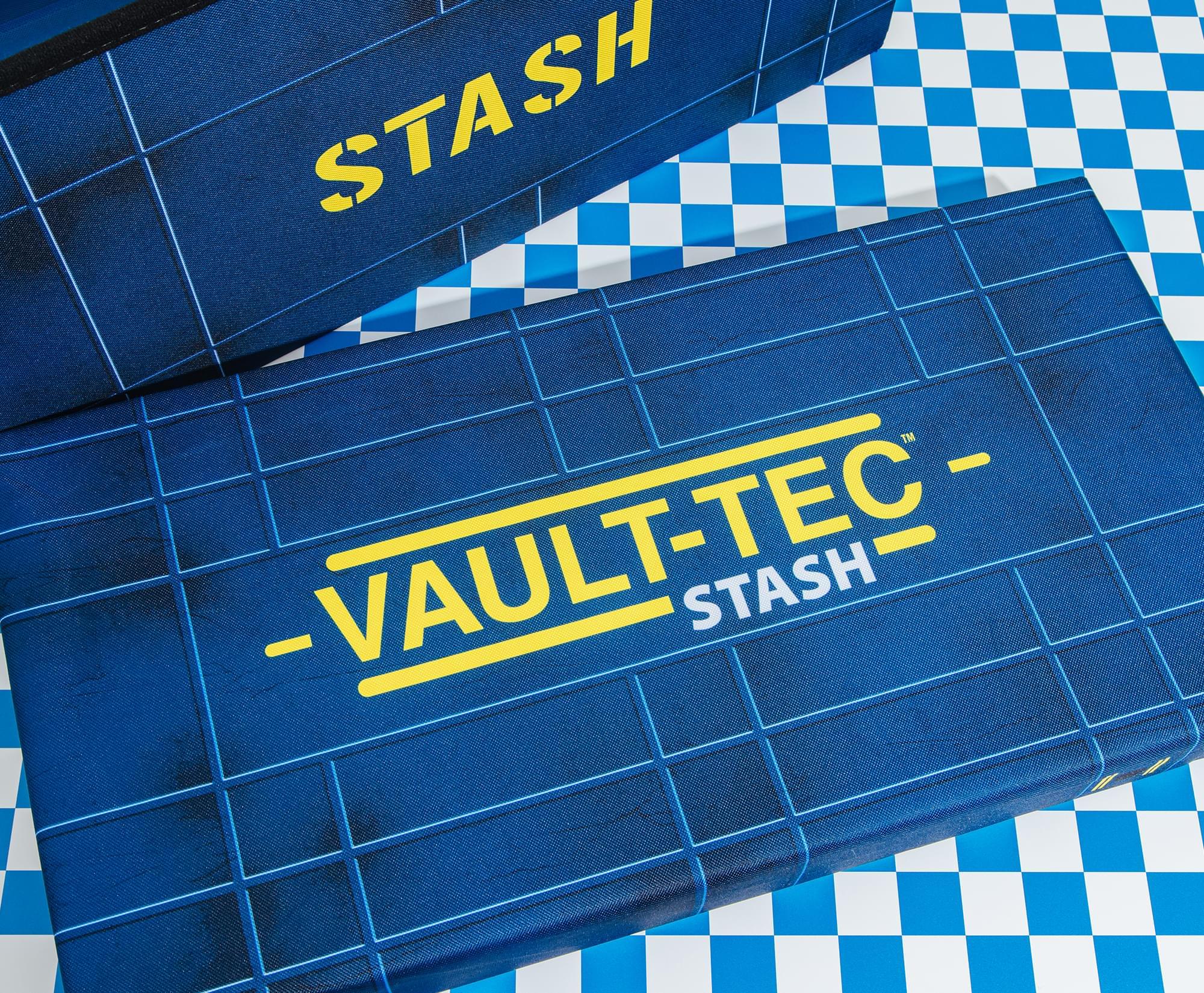 Fallout Vault-Tec and Nuka-Cola Fabric Storage Bin Set Of 2 | 24 x 12 Inches