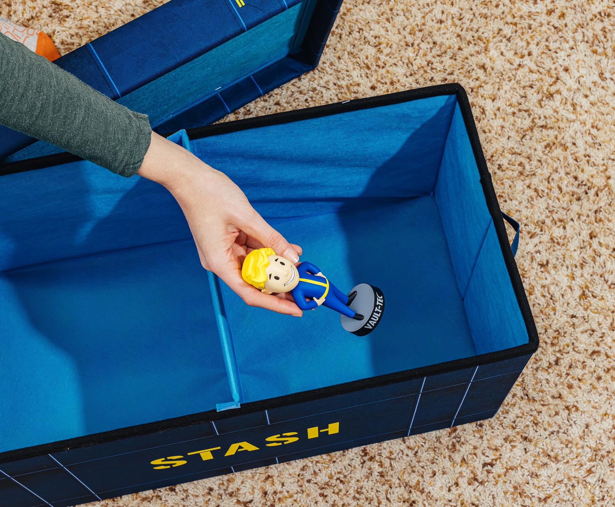 Fallout Vault-Tec 24 x 12 Inch Fabric Storage Bin | Free