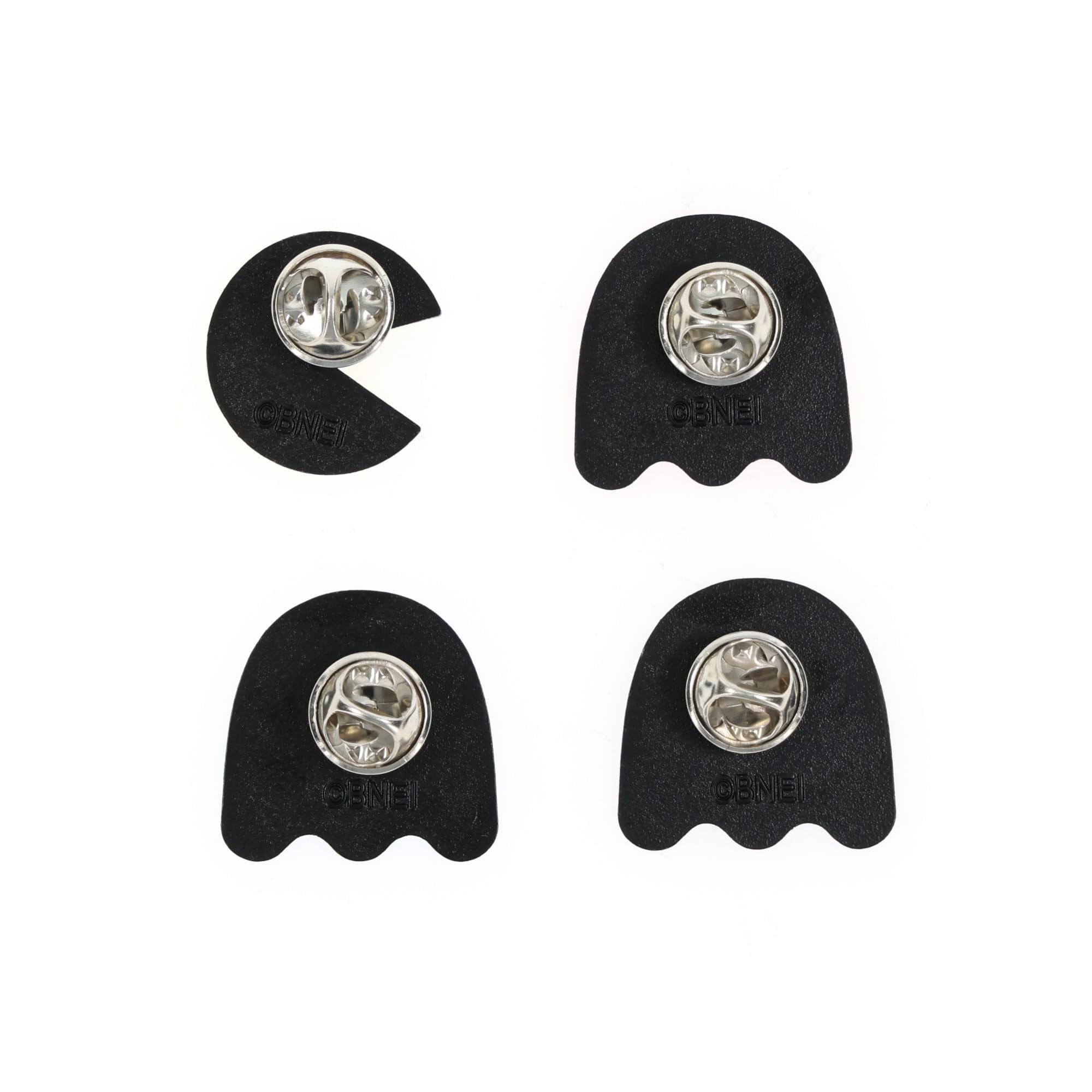PAC-MAN Classic Characters 4-Piece Enamel Pin Set | Toynk Exclusive