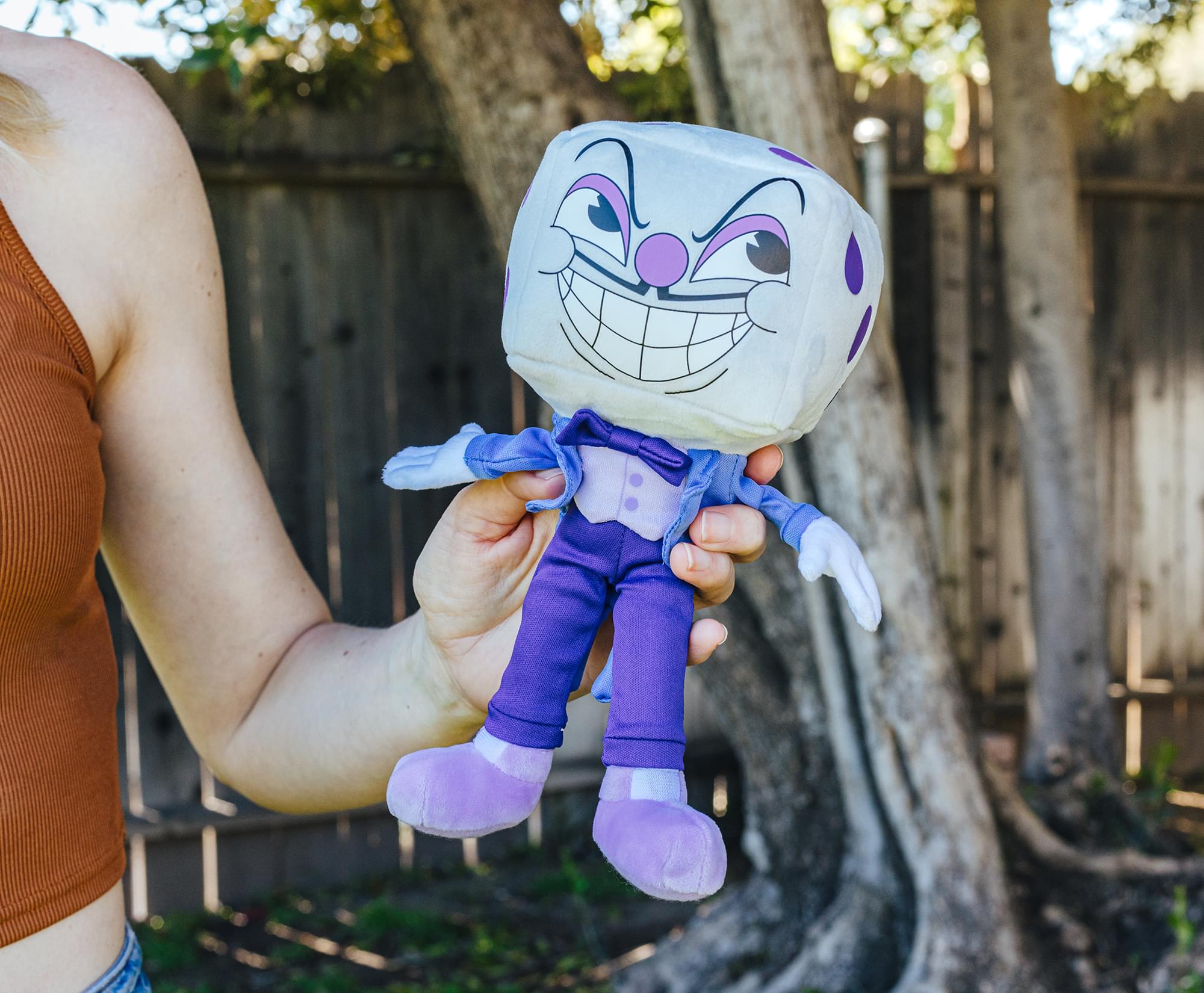 Cuphead King Dice 9-Inch Plush