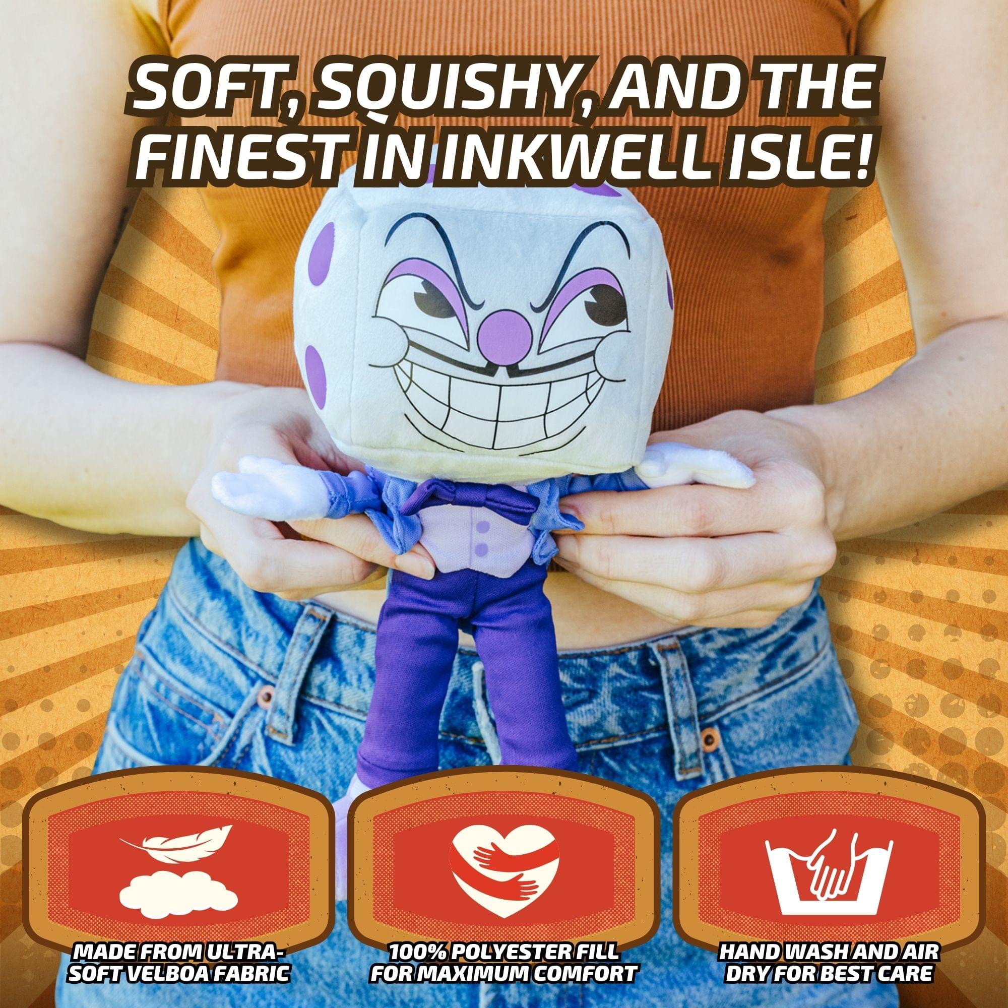 Cuphead King Dice 9-Inch Plush