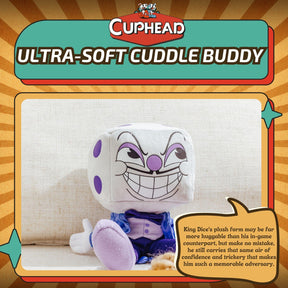 Cuphead King Dice 9-Inch Plush