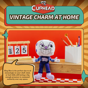 Cuphead King Dice 9-Inch Plush