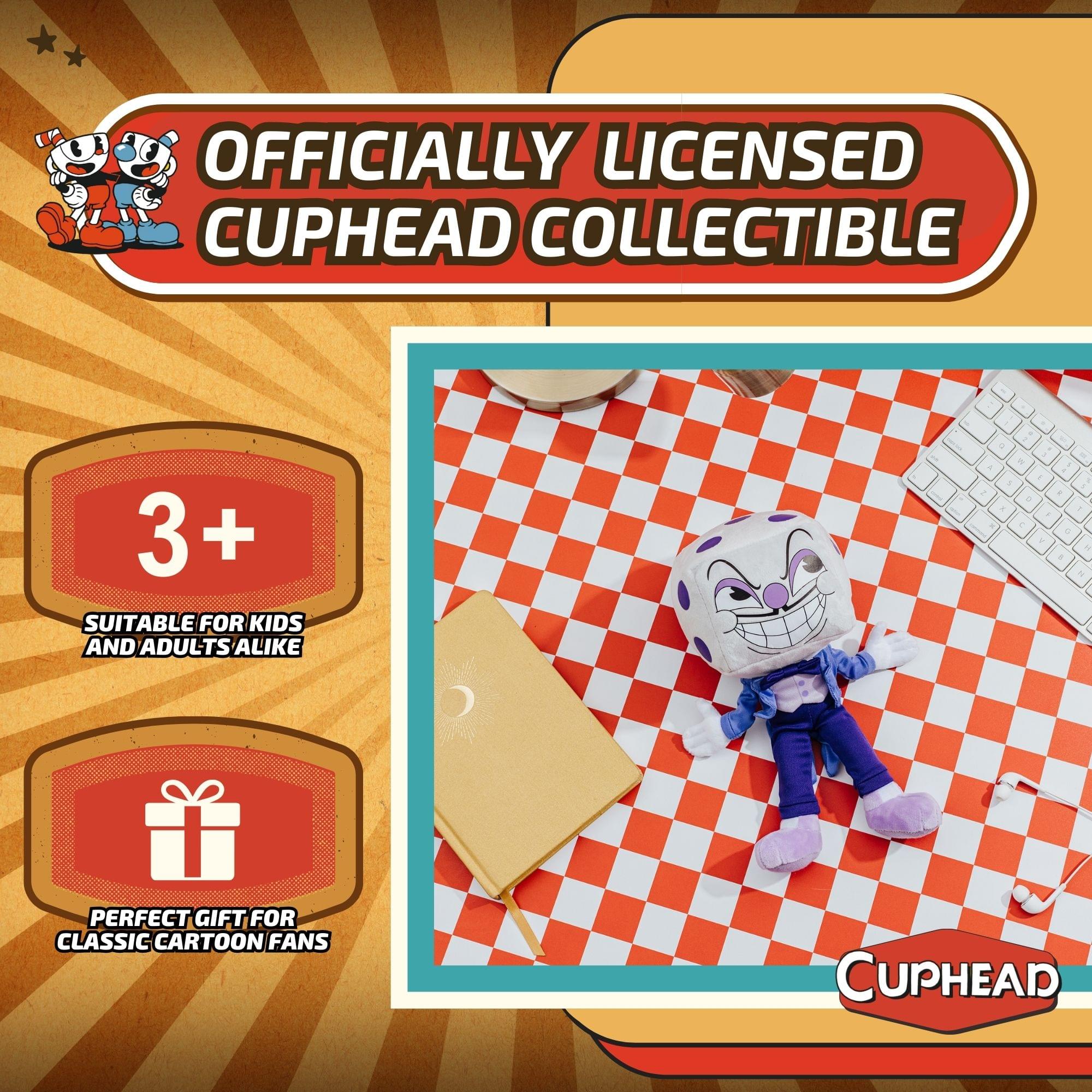 Cuphead King Dice 9-Inch Plush