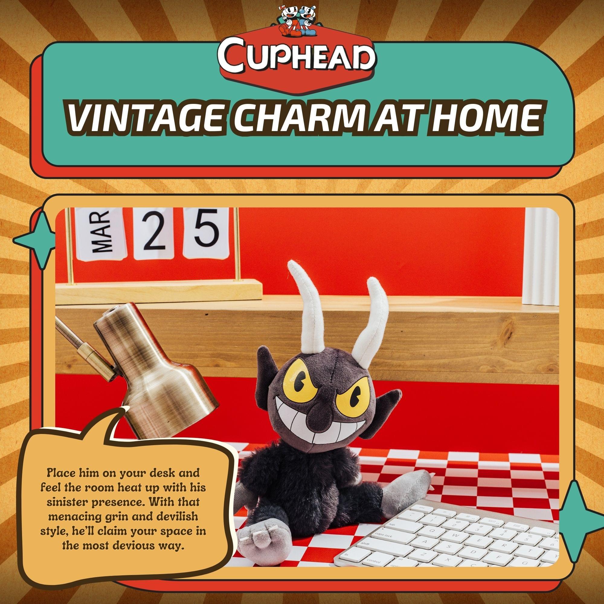 Cuphead The Devil 11-Inch Plush