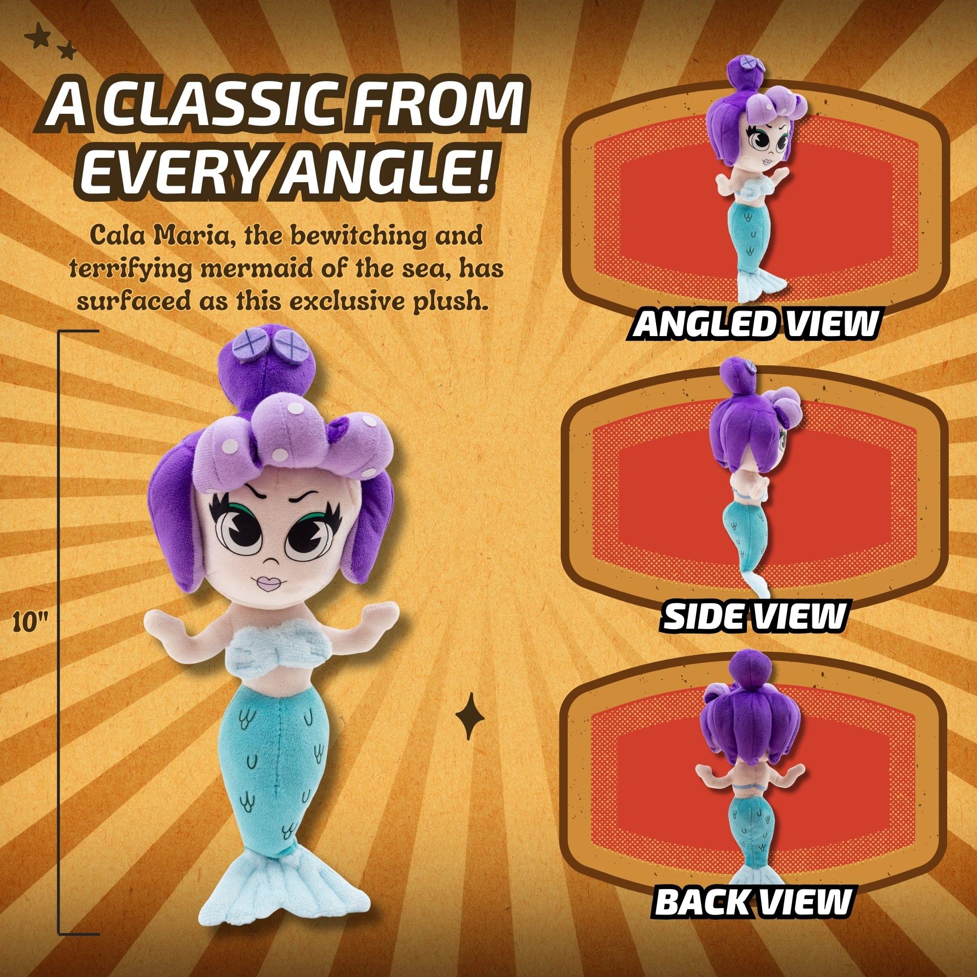 Cuphead Cala Maria 10-Inch Plush
