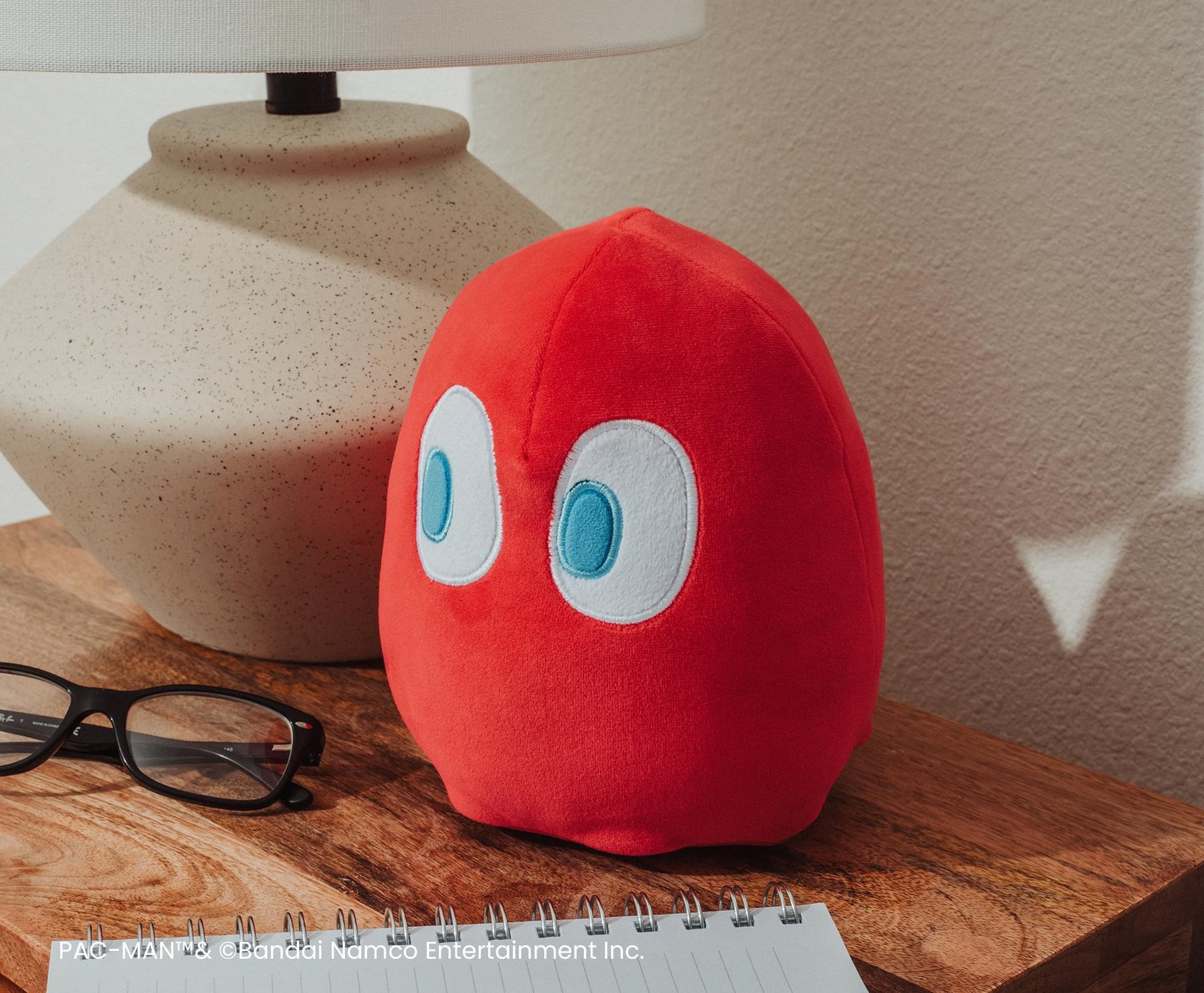 PAC-MAN Ghost BLINKY 7-Inch Plush