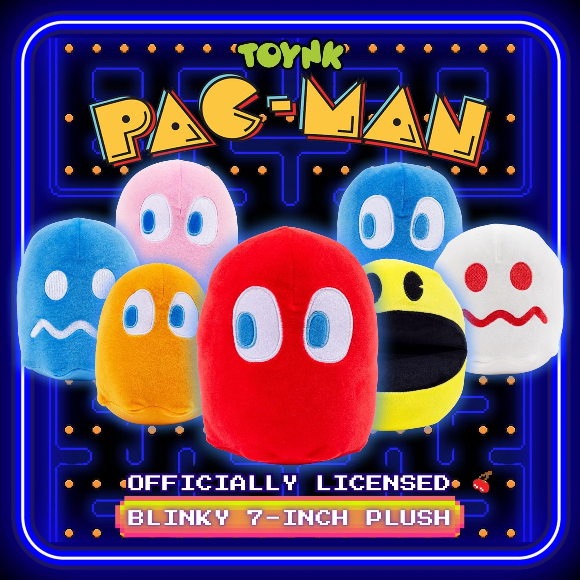PAC-MAN Ghost BLINKY 7-Inch Plush