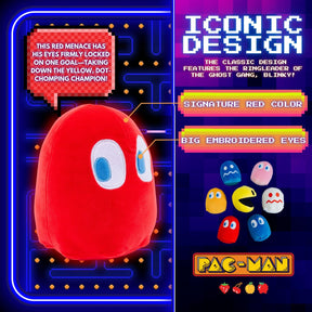 Pac-Man Blinky 7-Inch Plush