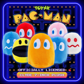 Pac-Man Clyde 7-Inch Plush