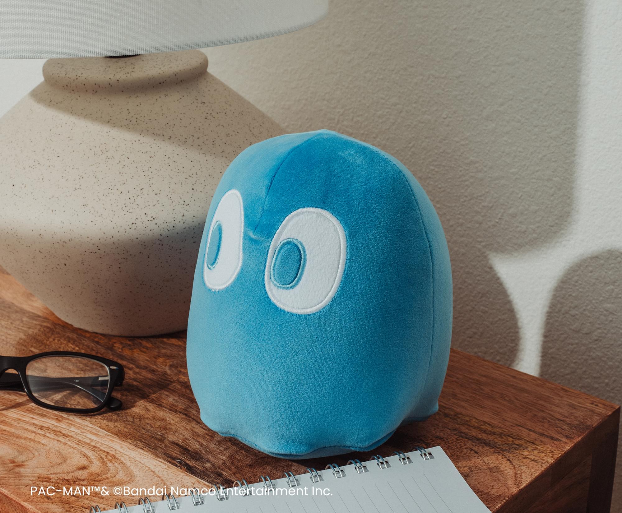PAC-MAN Ghost INKY 7-Inch Plush