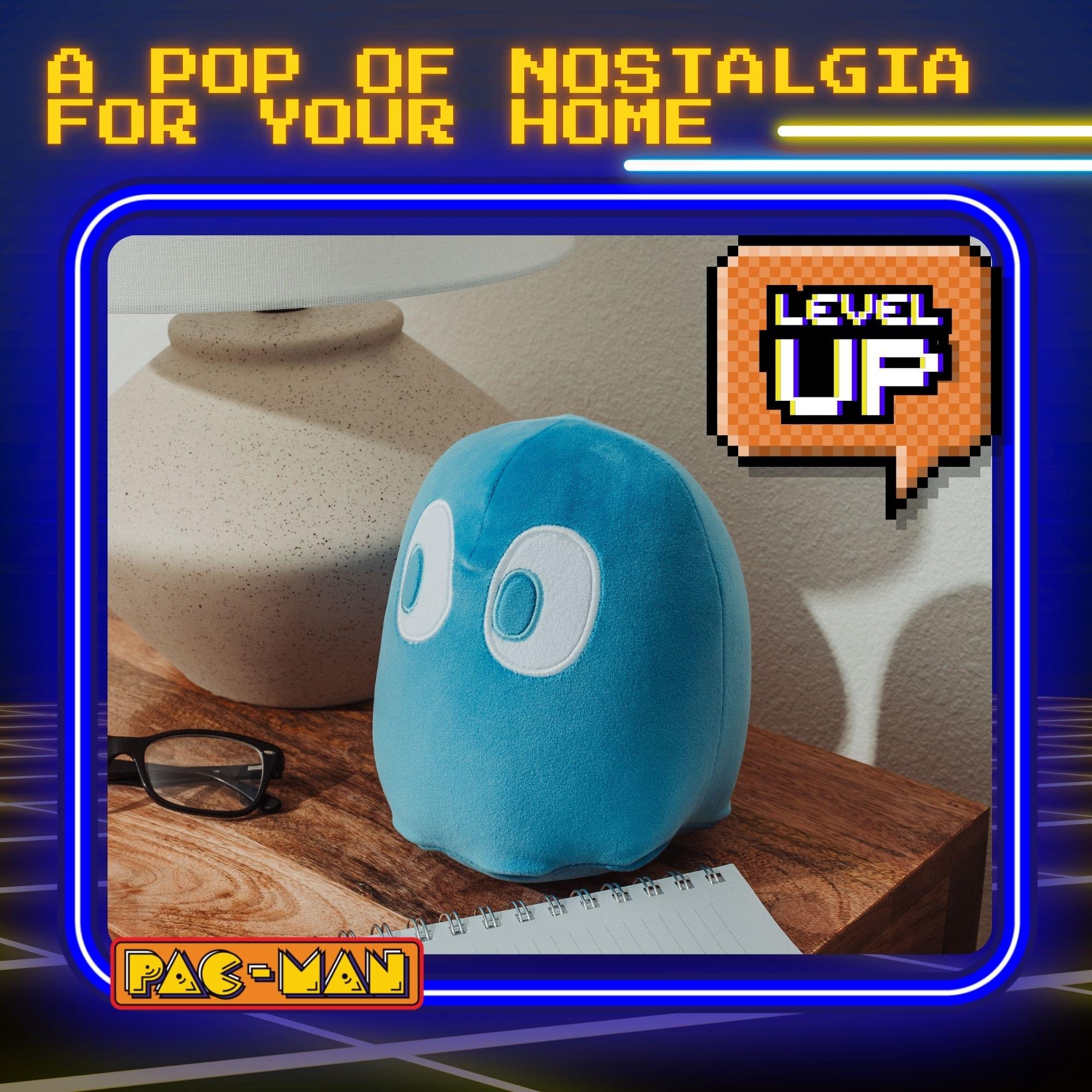 PAC-MAN Ghost INKY 7-Inch Plush