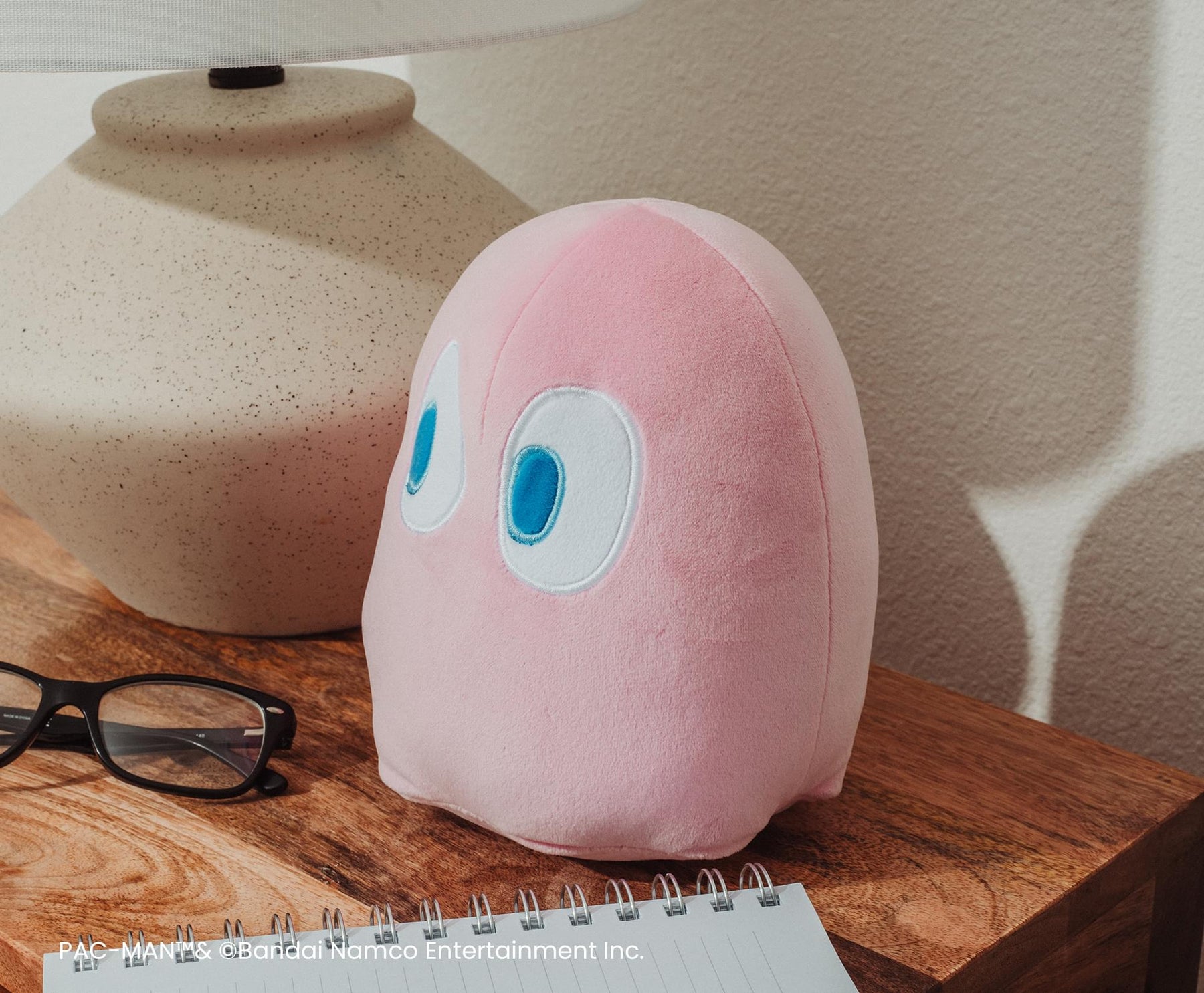 PAC-MAN Ghost PINKY 7-Inch Plush