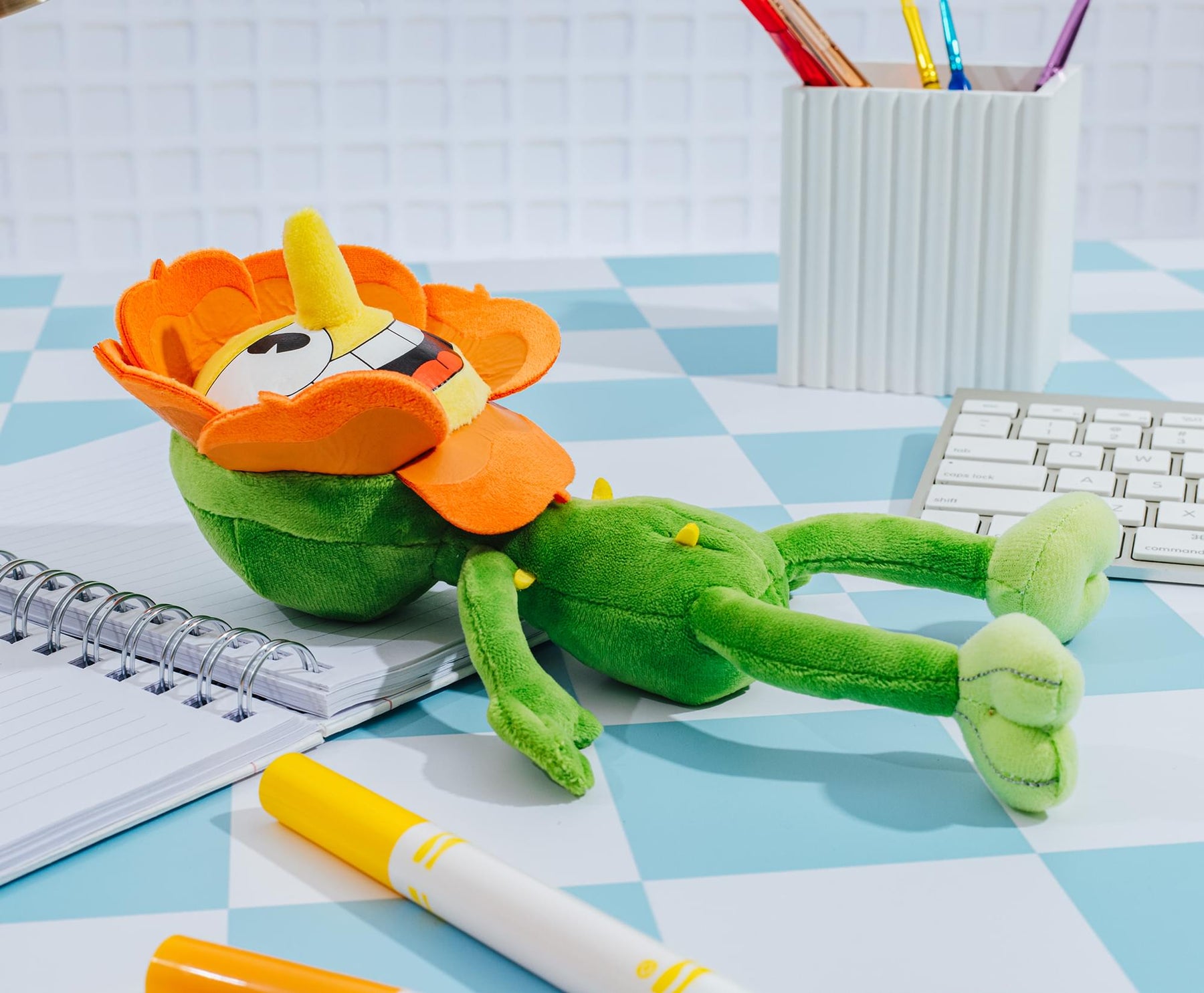 Cuphead Cagney Carnation 9-Inch Plush