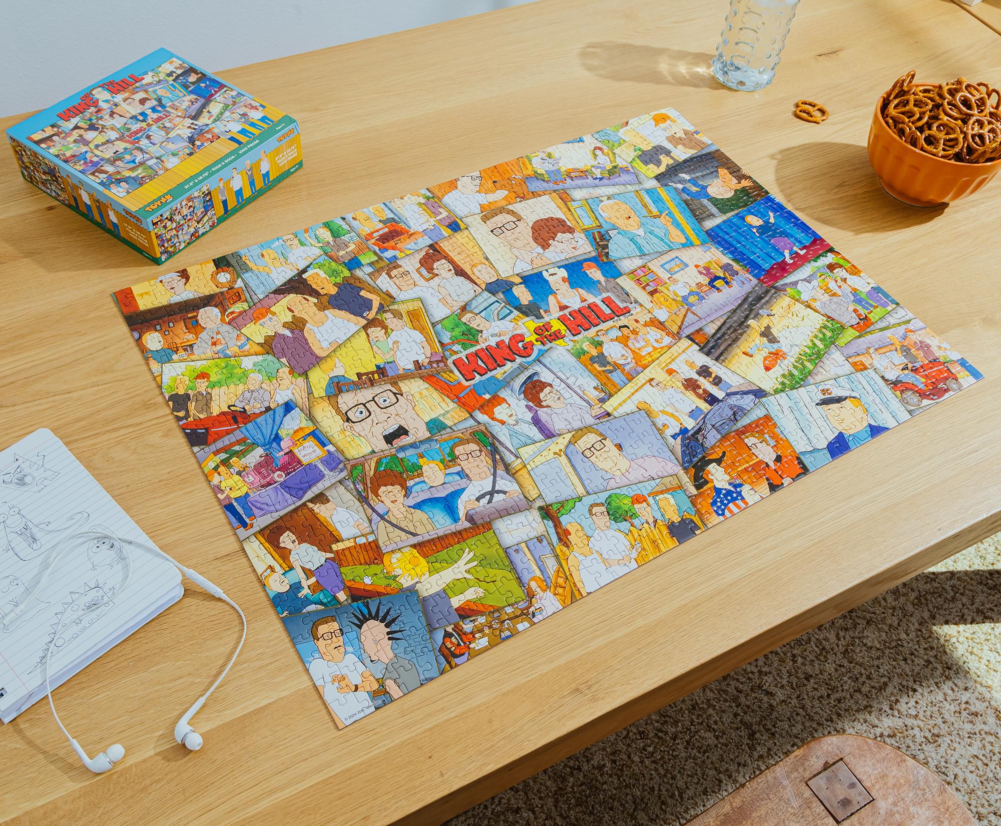 King Of The Hill 1000-Piece Jigsaw Puzzle | 28 x 20 Inches