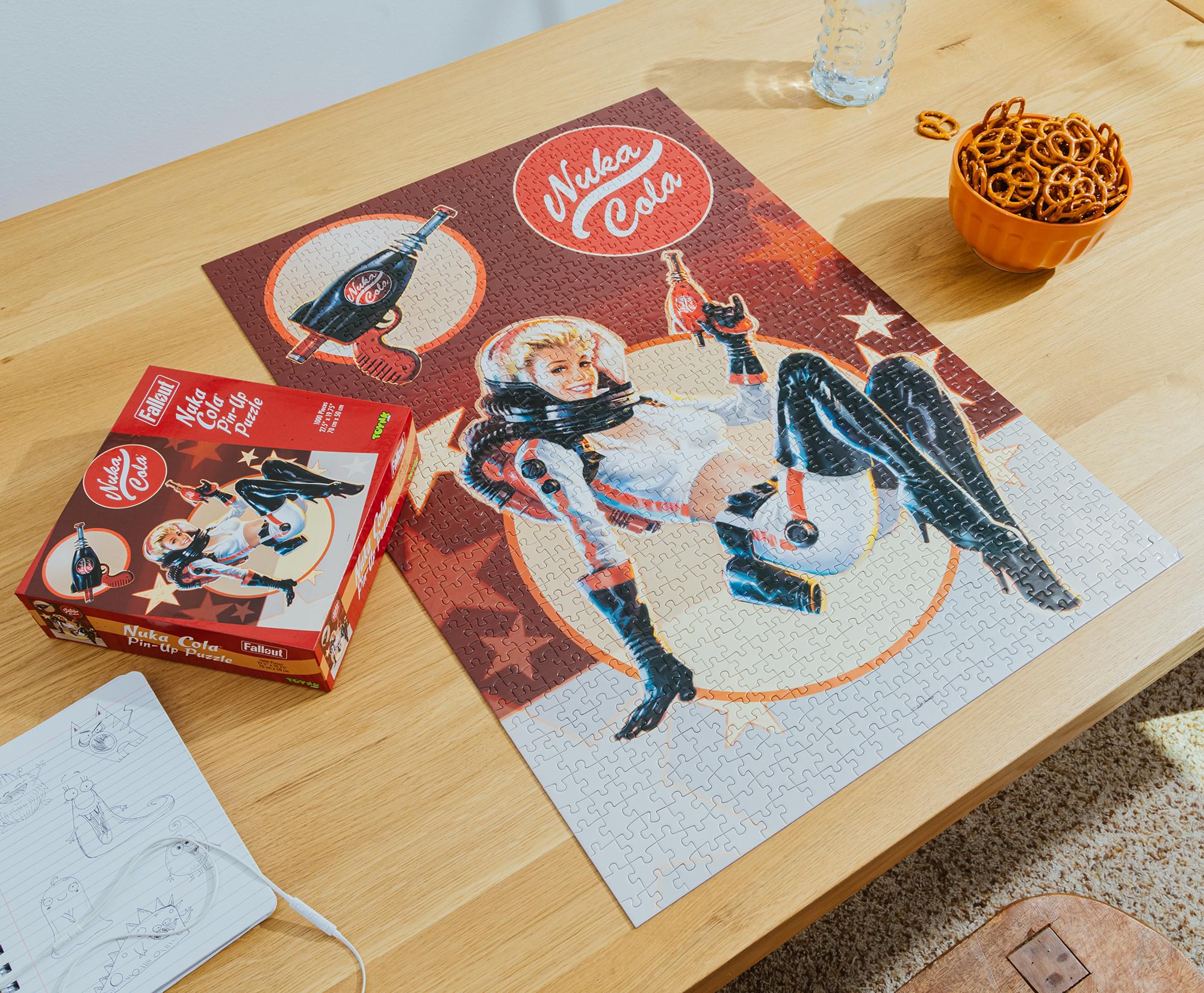 Fallout Nuka-Cola Nuka-Girl 1000-Piece Jigsaw Puzzle | Toynk Exclusive
