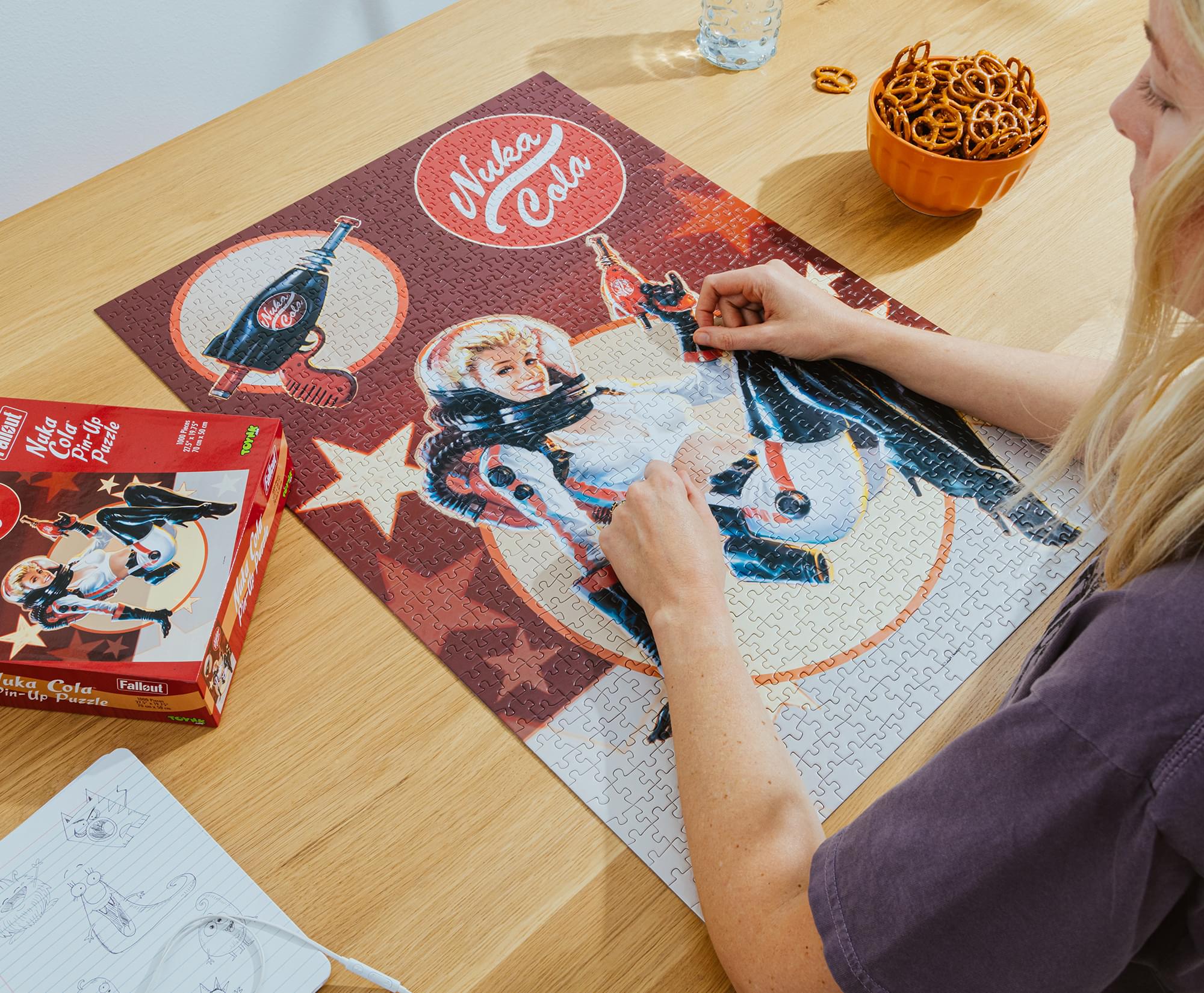 Fallout Nuka-Cola Nuka-Girl 1000-Piece Jigsaw Puzzle | Toynk Exclusive