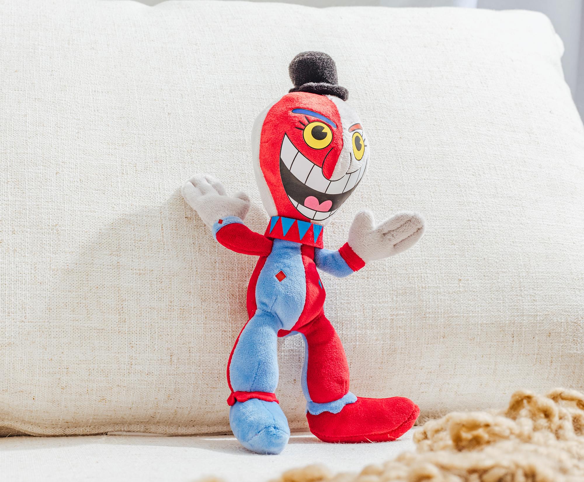 Cuphead Beppi The Clown 9-Inch Plush