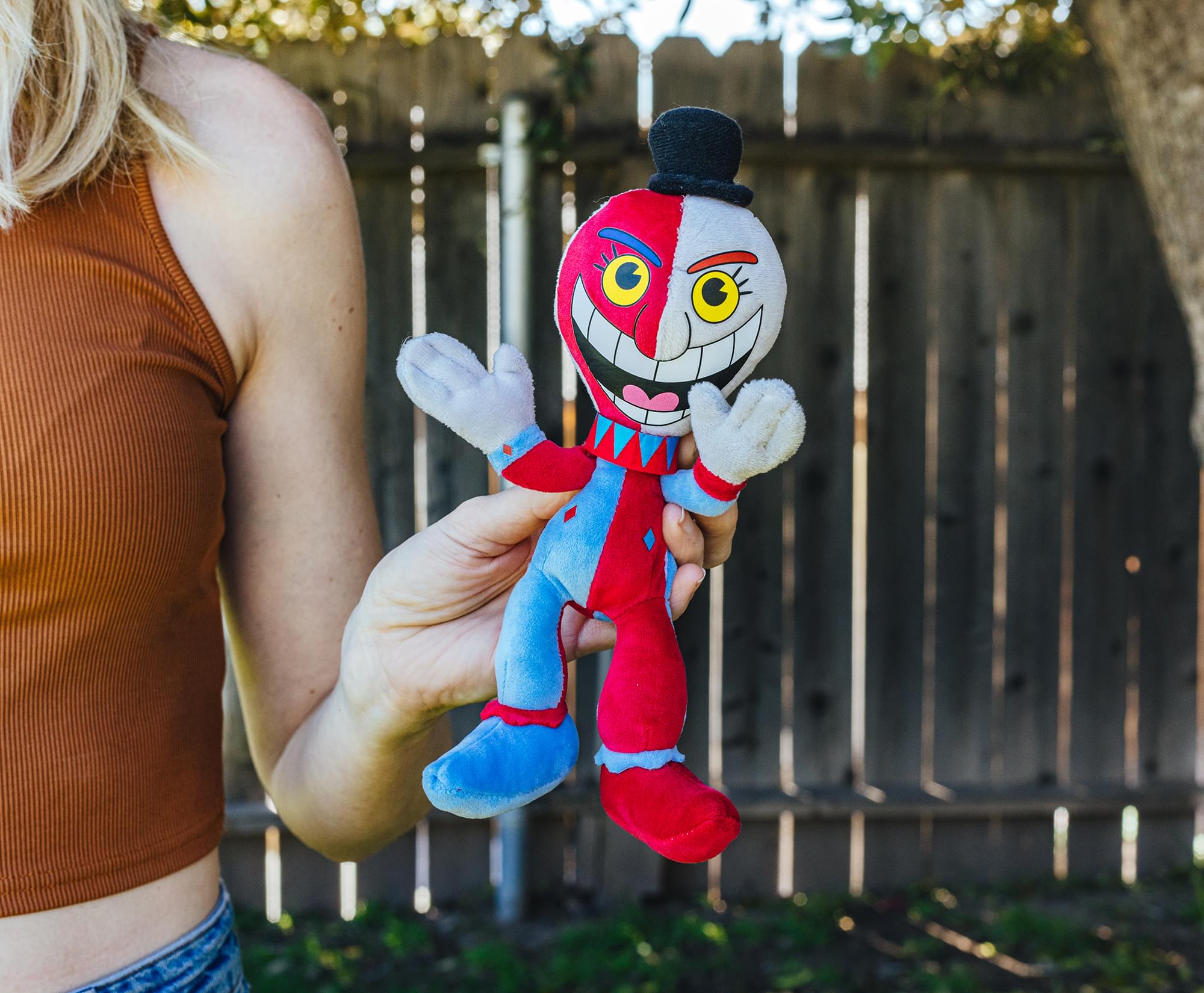 Cuphead Beppi The Clown 9-Inch Plush