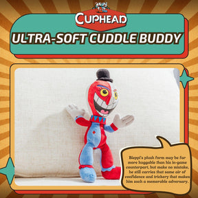 Cuphead Beppi The Clown 9-Inch Plush