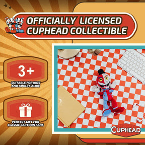 Cuphead Beppi The Clown 9-Inch Plush