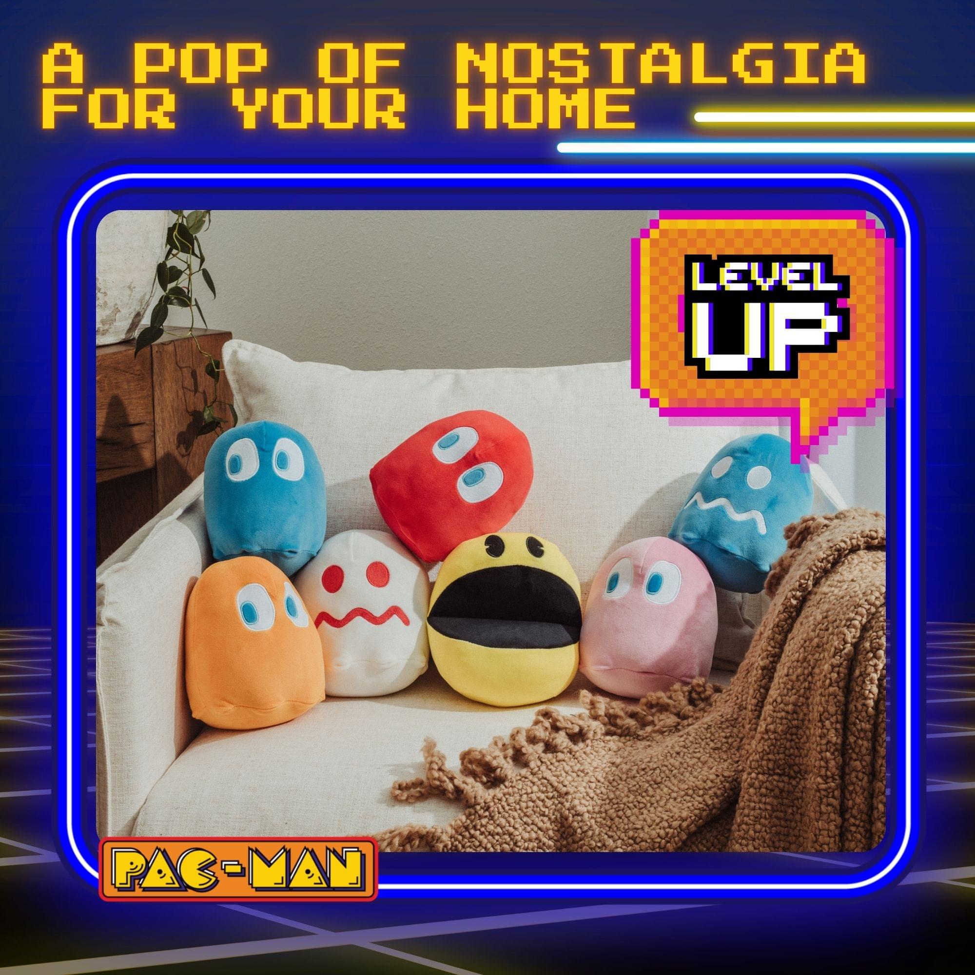 PAC-MAN 7-Inch Collector Plush Set of 7