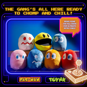 Pac-Man 7-Inch Collector Plush Set of 7