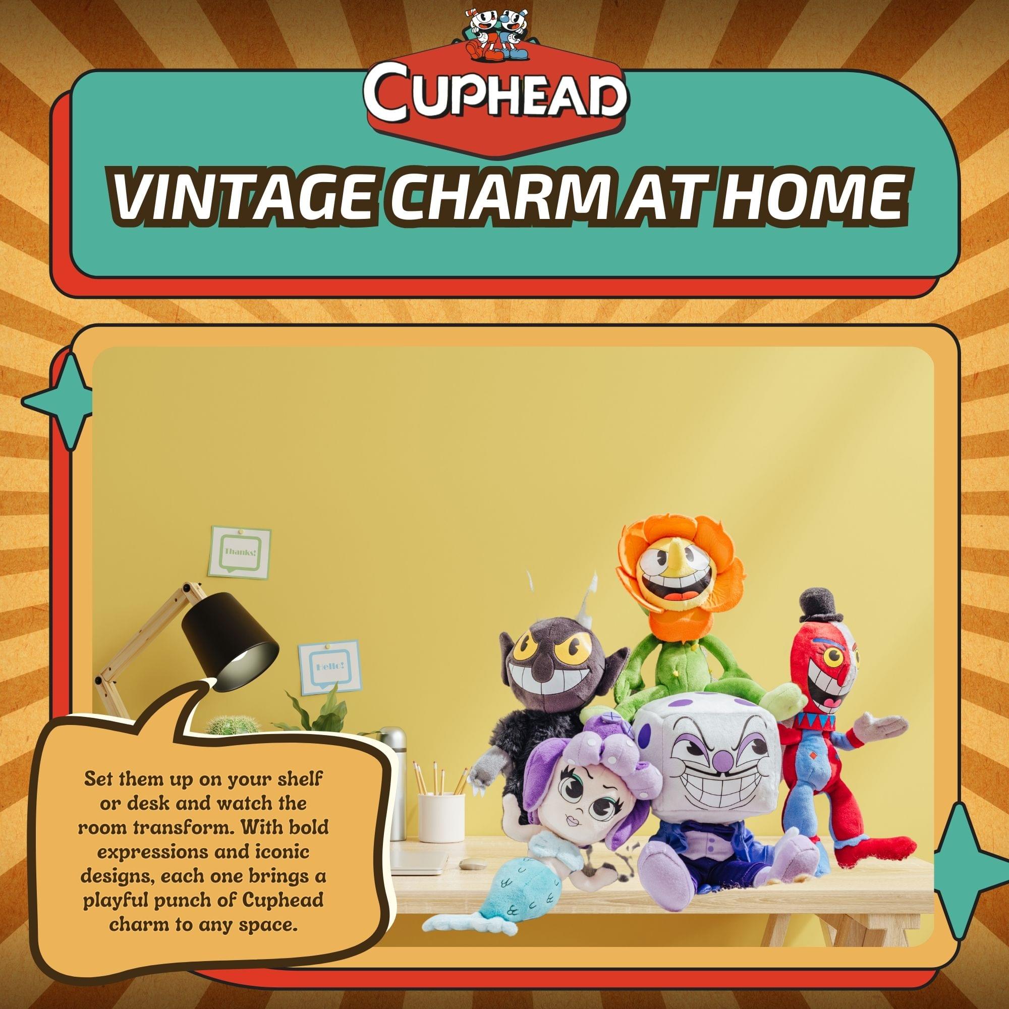 Cuphead 9 Inch Villains Plush Set of 5