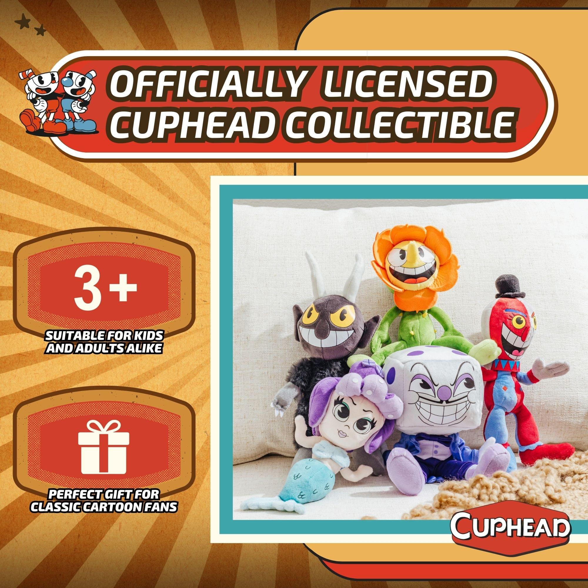 Cuphead 9 Inch Villains Plush Set of 5