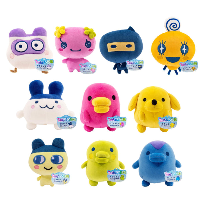 Tamagotchi 6-Inch Collector Plush Set of 10