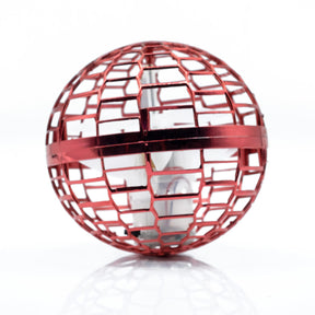 Light-Up Flying Drone Spinner Ball Rechargeable Fidget Toy | Red