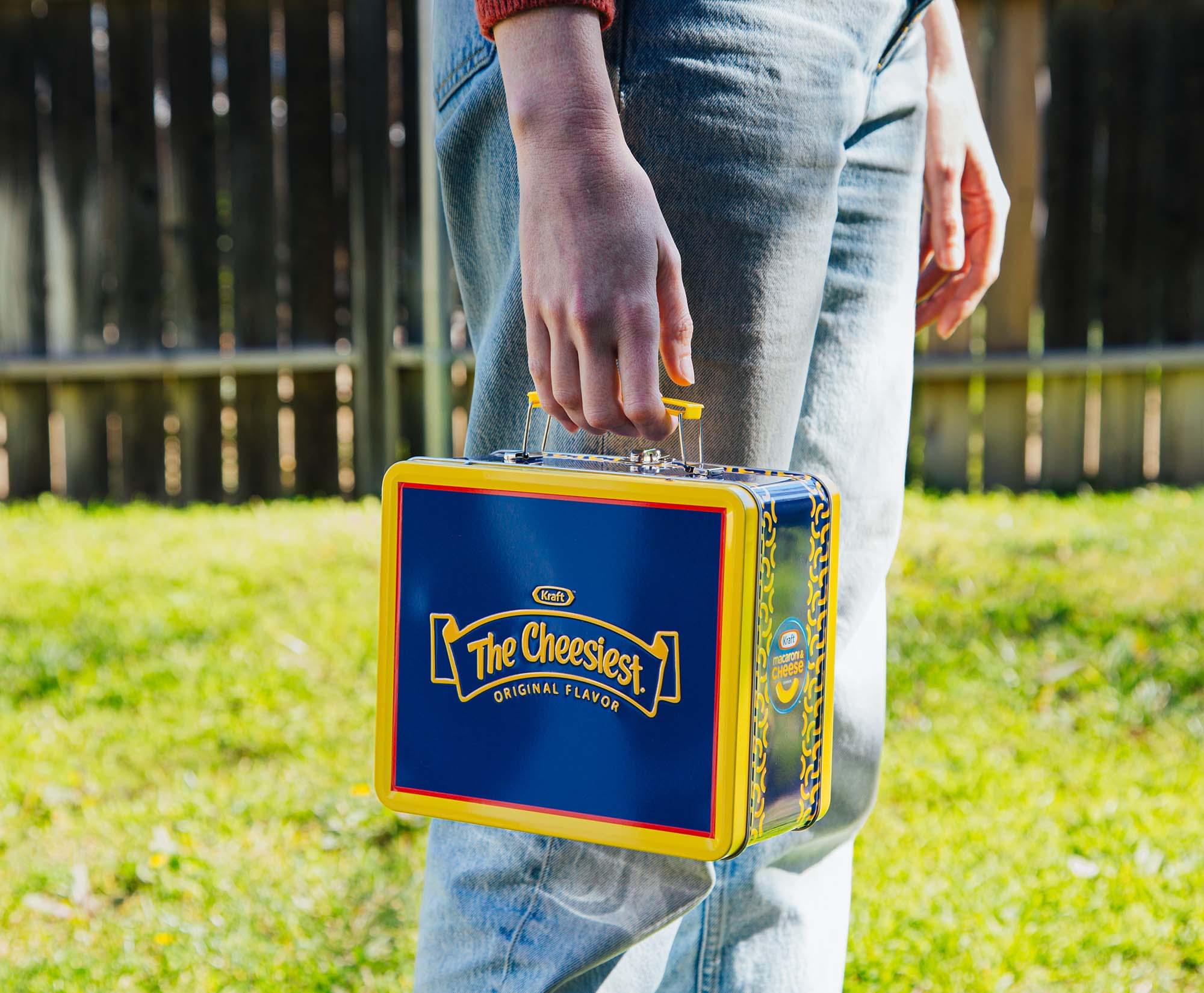 Kraft Macaroni & Cheese Metal Tin Lunch Box | Toynk Exclusive
