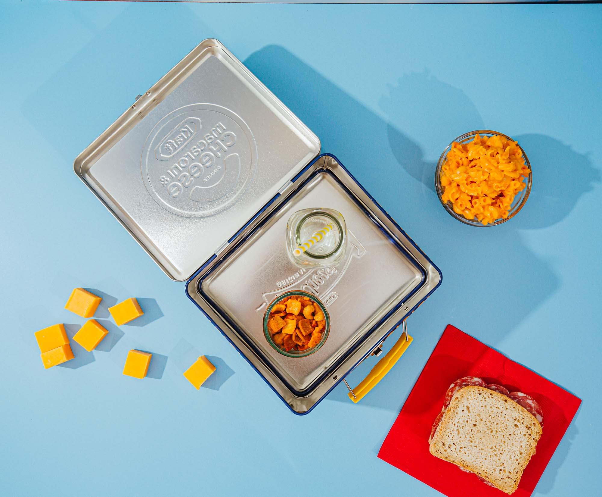 Kraft Macaroni & Cheese Metal Tin Lunch Box | Toynk Exclusive