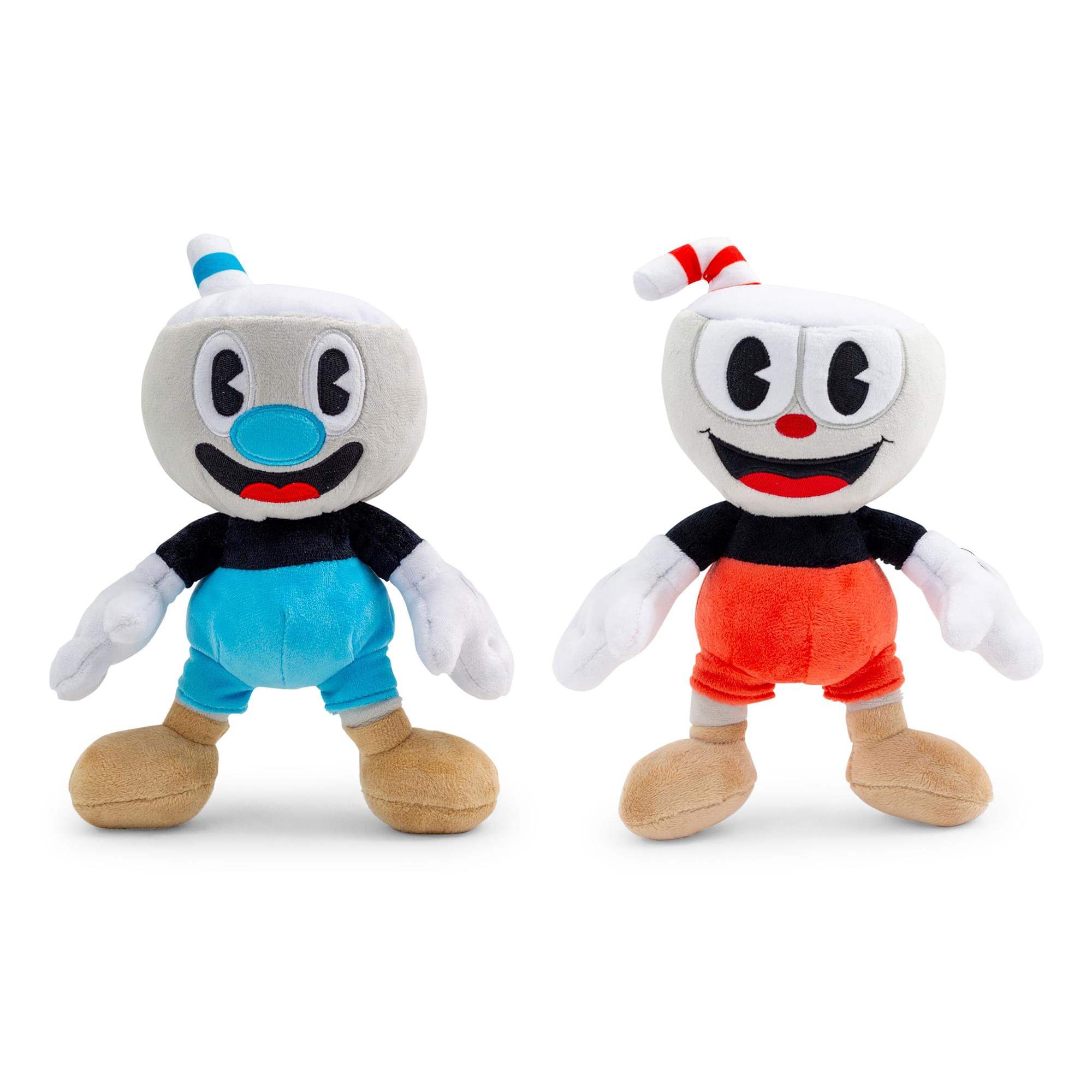Cuphead 8-Inch Plush Set | Cuphead and Mugman | Free Shipping